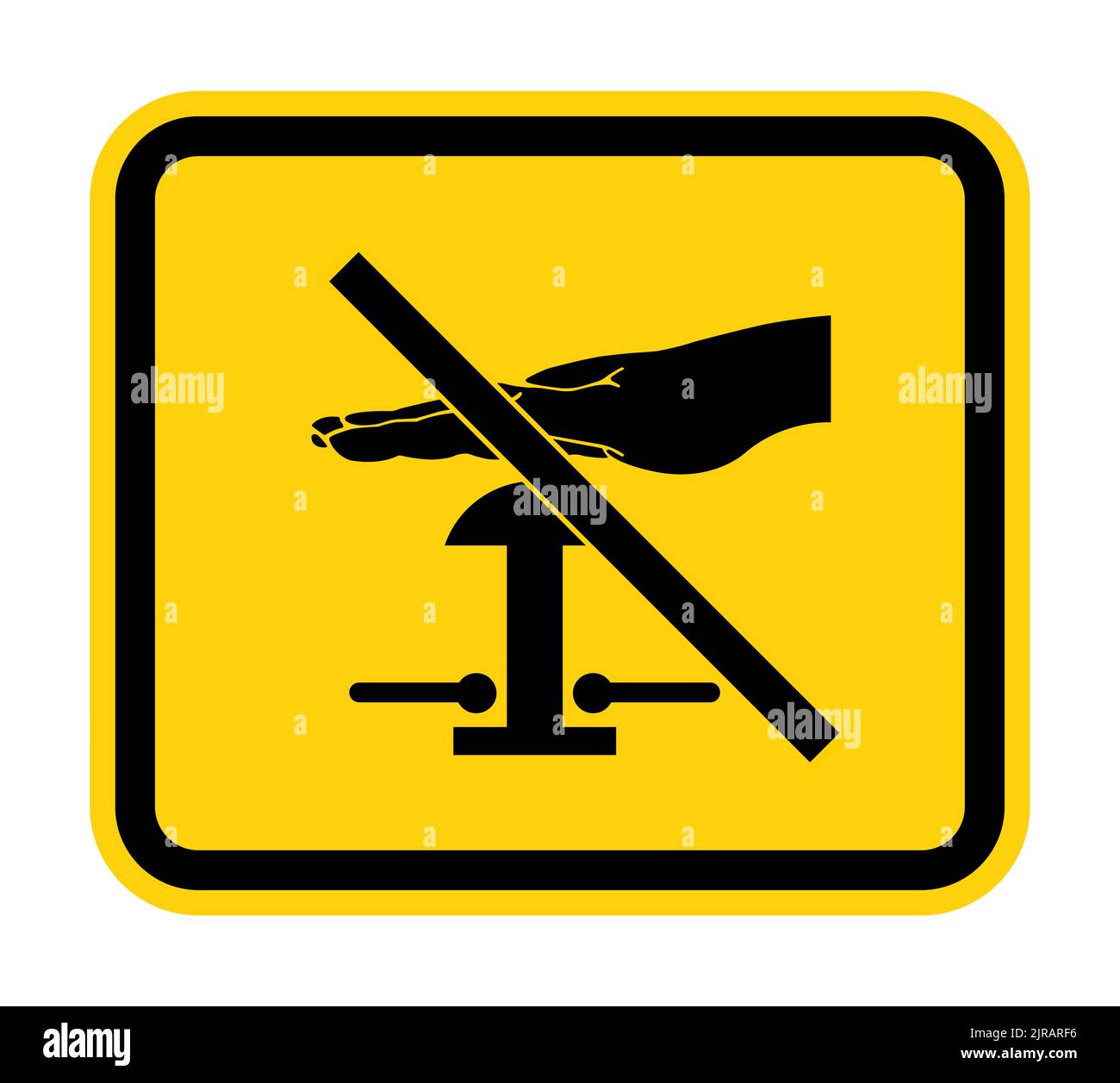 Symbolschild Nicht Einschalten Stock Vektor