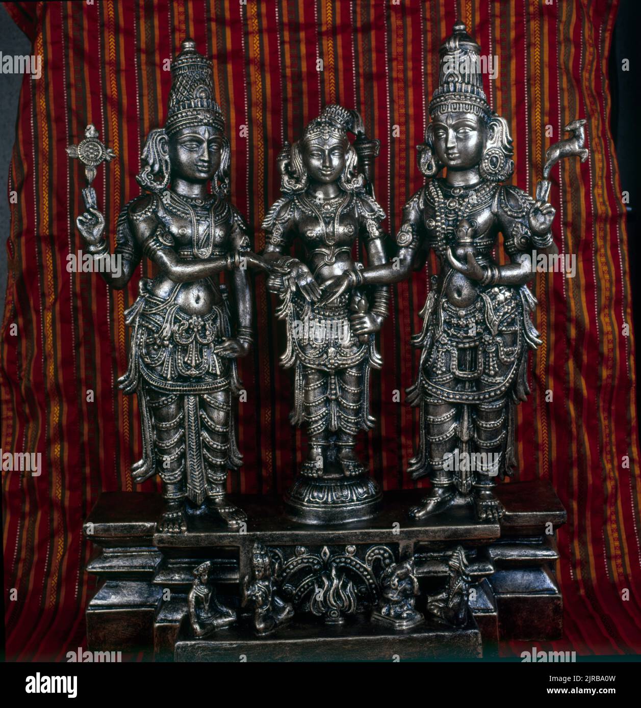 Idol von Meenakshi Kalyanam Stockfoto