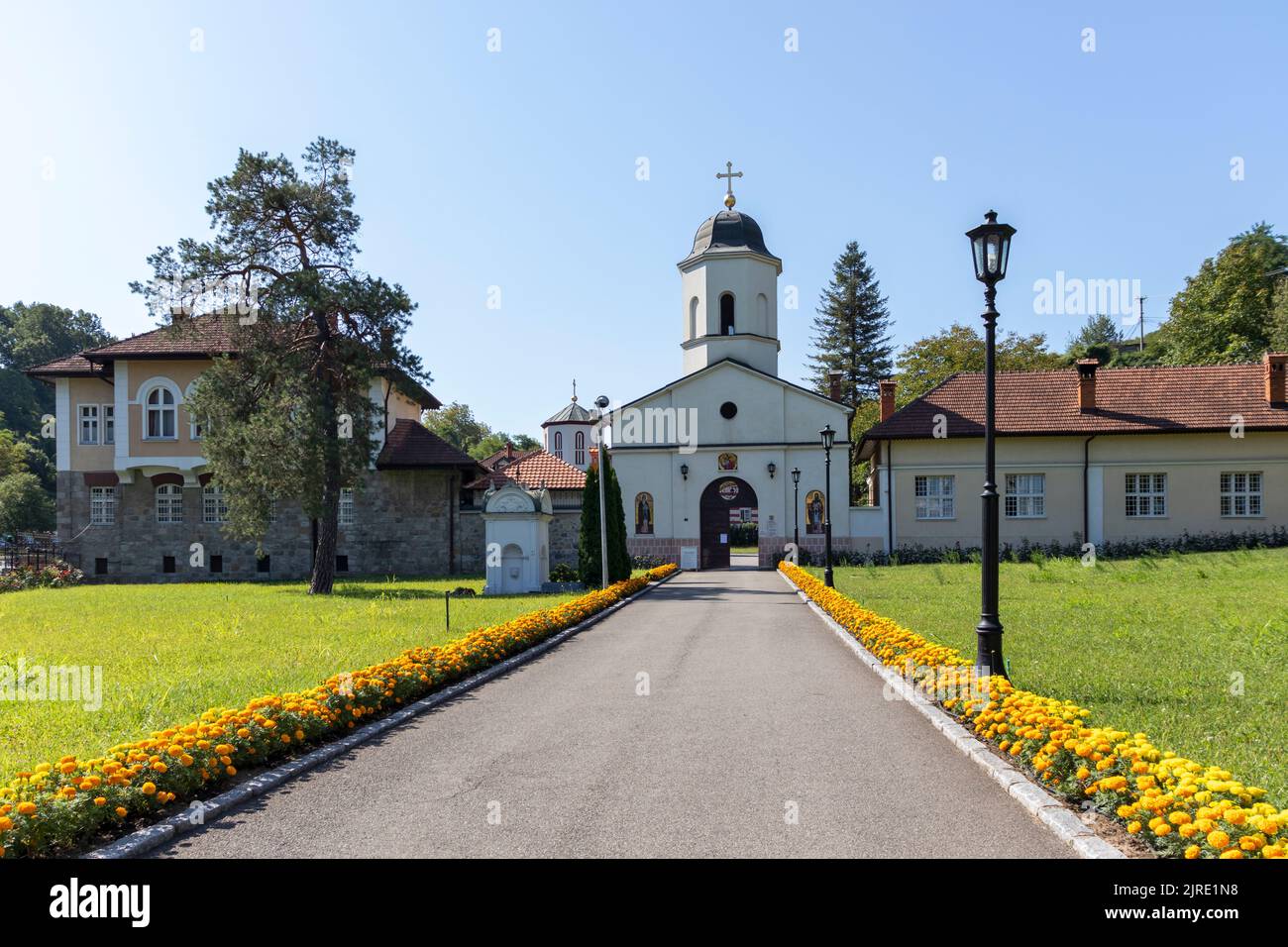 Mittelalterliches Kloster Rakovica in der Nähe von Belgrad, Serbien Stockfoto