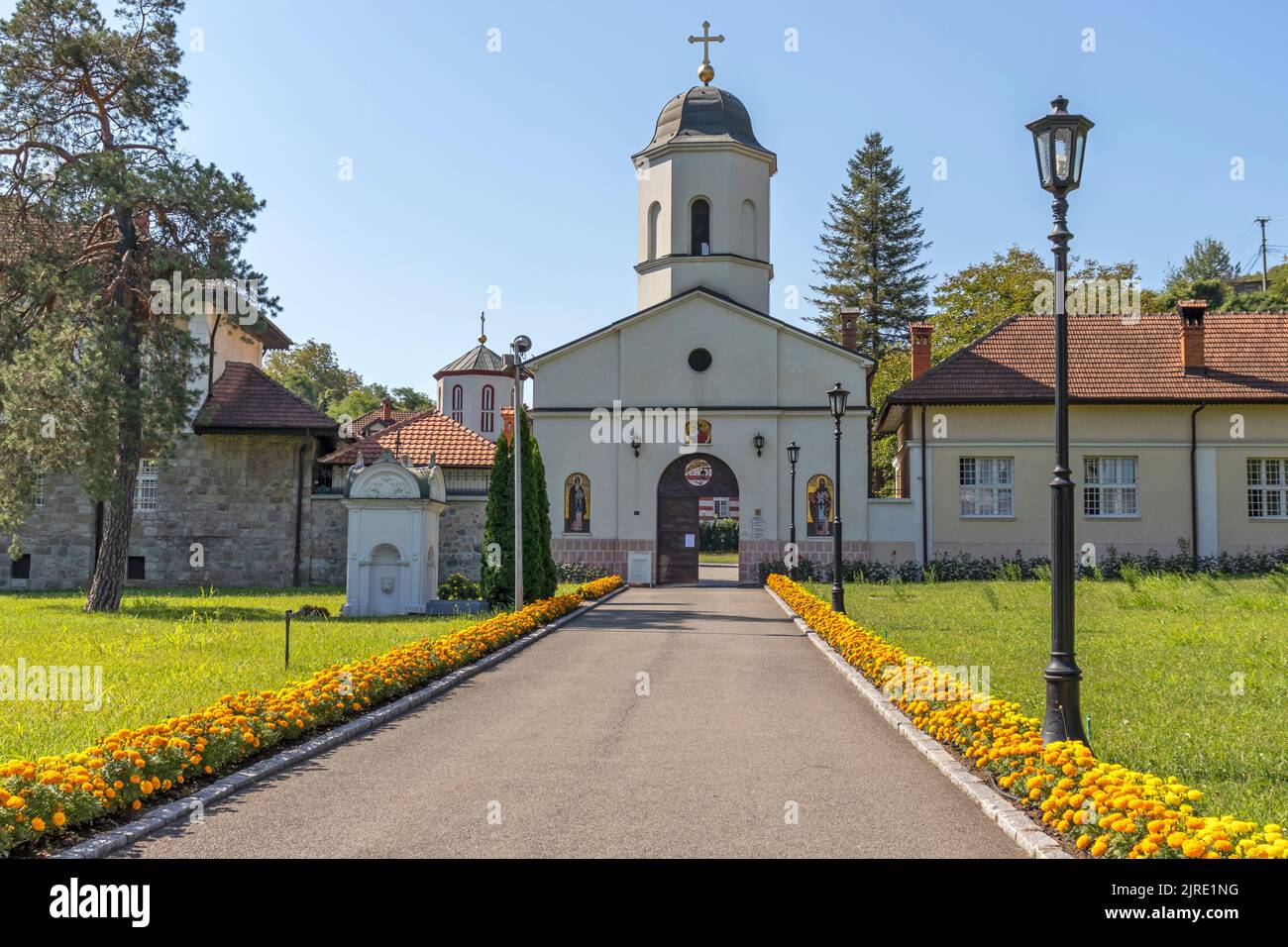 Mittelalterliches Kloster Rakovica in der Nähe von Belgrad, Serbien Stockfoto