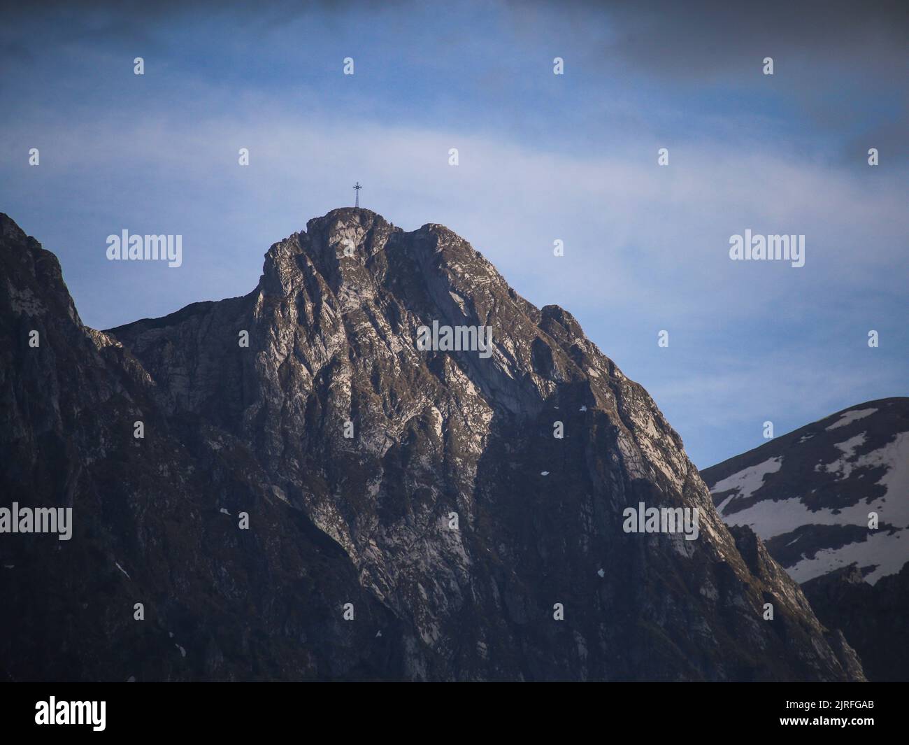 Kasprowy Wierch, Teil der Karpaten in der Nähe von Zakopane in Polen. Stockfoto