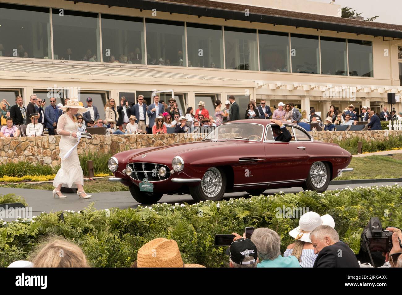 1952 Jaguar XK120 Ghia Supersonic Coupé beim Pebble Beach Concours d'Elegance 2022 71. Stockfoto