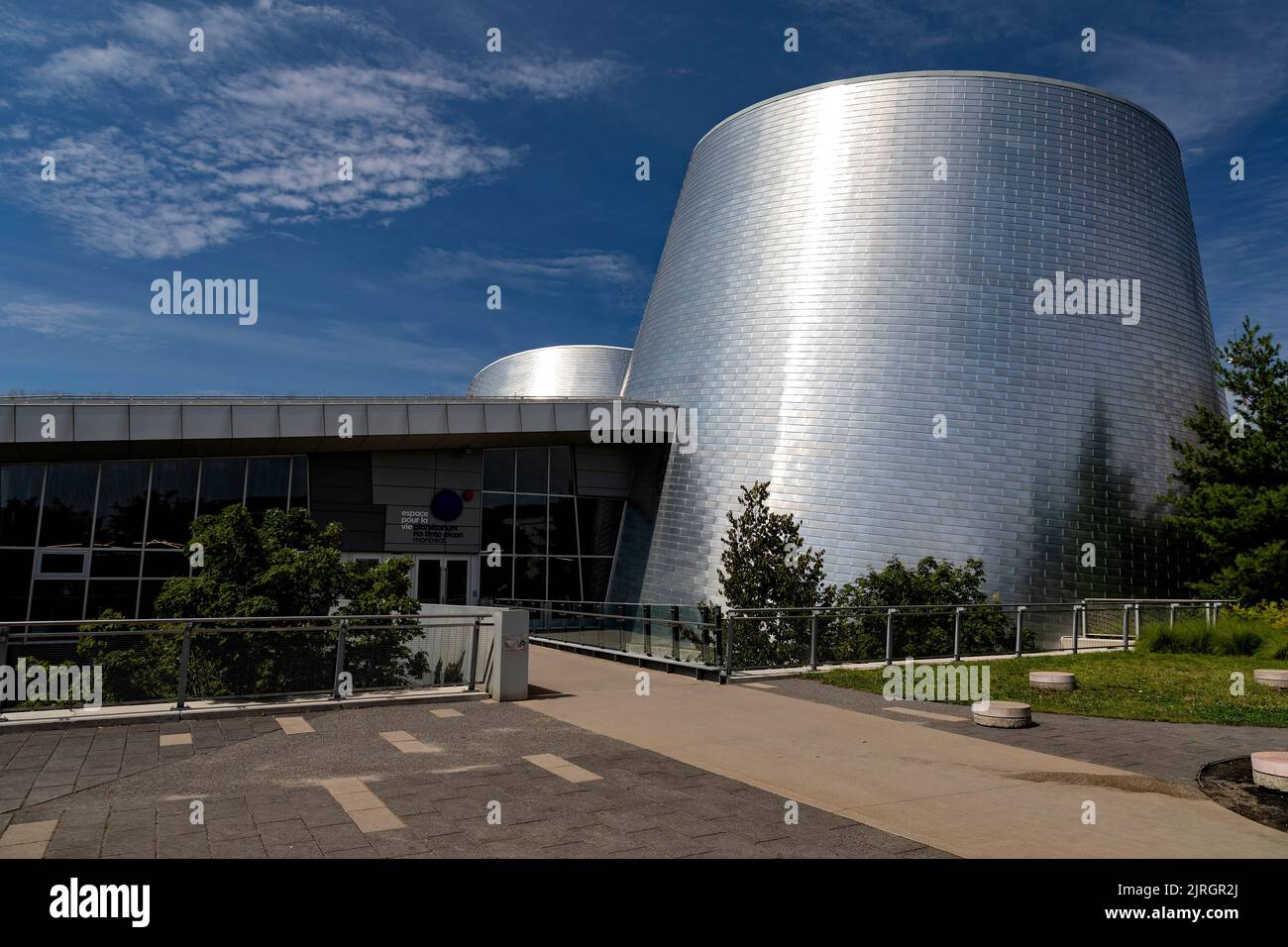 Rio Tinto Alcan Planetarium; Montreal, Quebec, Kanada Stockfoto