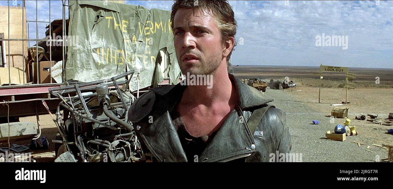 MEL GIBSON, MAD MAX 2: Der Road Warrior, 1981 Stockfoto