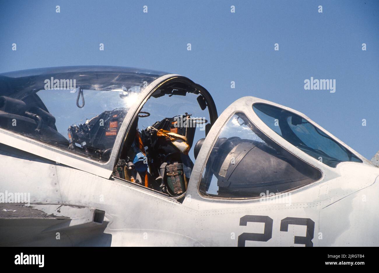 Grumman A-6 Cockpit Stockfoto