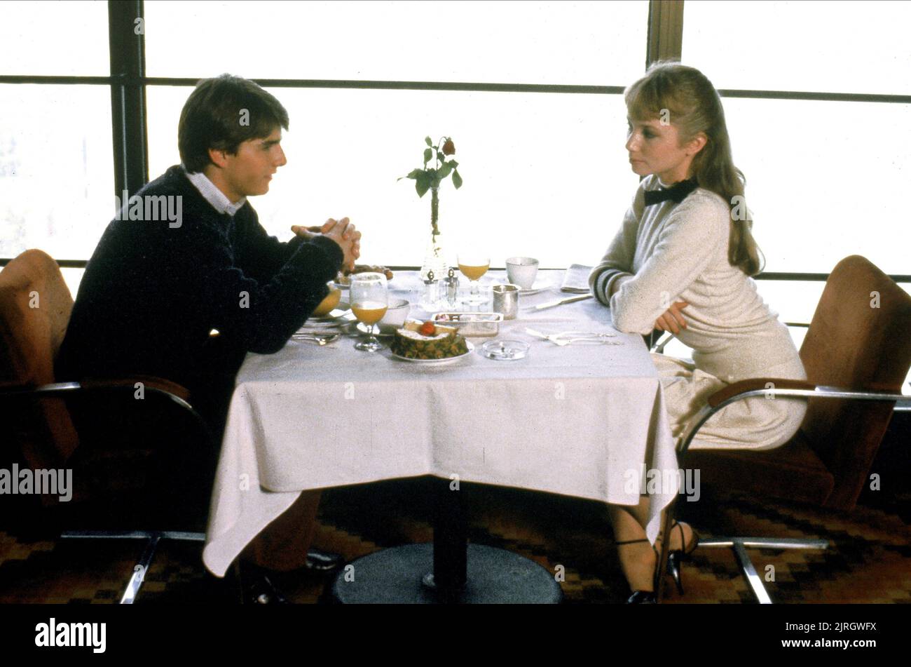 TOM CRUISE, Rebecca De Mornay, riskantes Geschäft, 1983 Stockfoto
