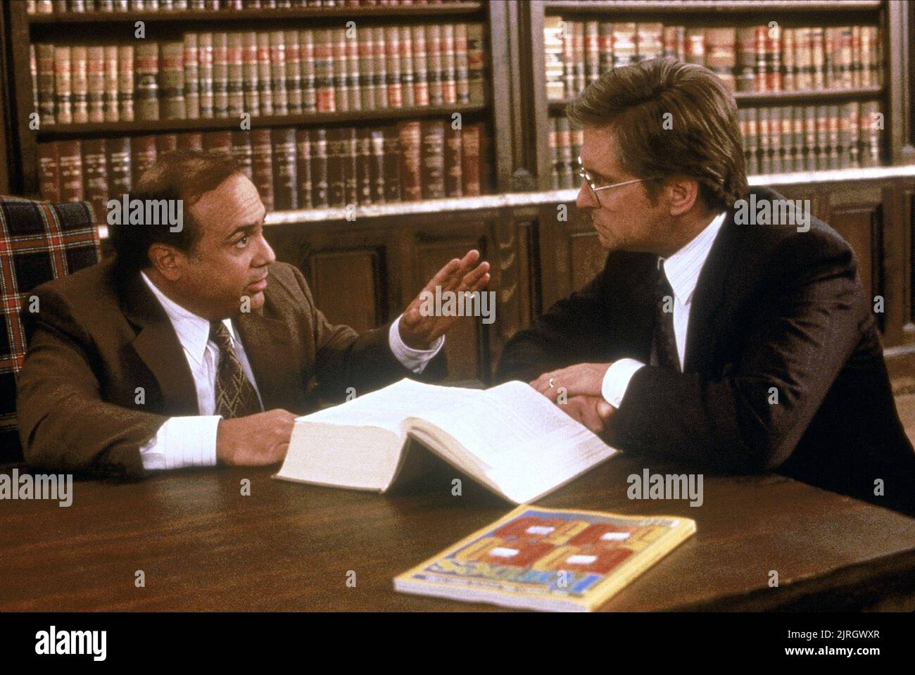 DANNY DEVITO, Michael Douglas, DER KRIEG DER ROSEN, 1989 Stockfoto