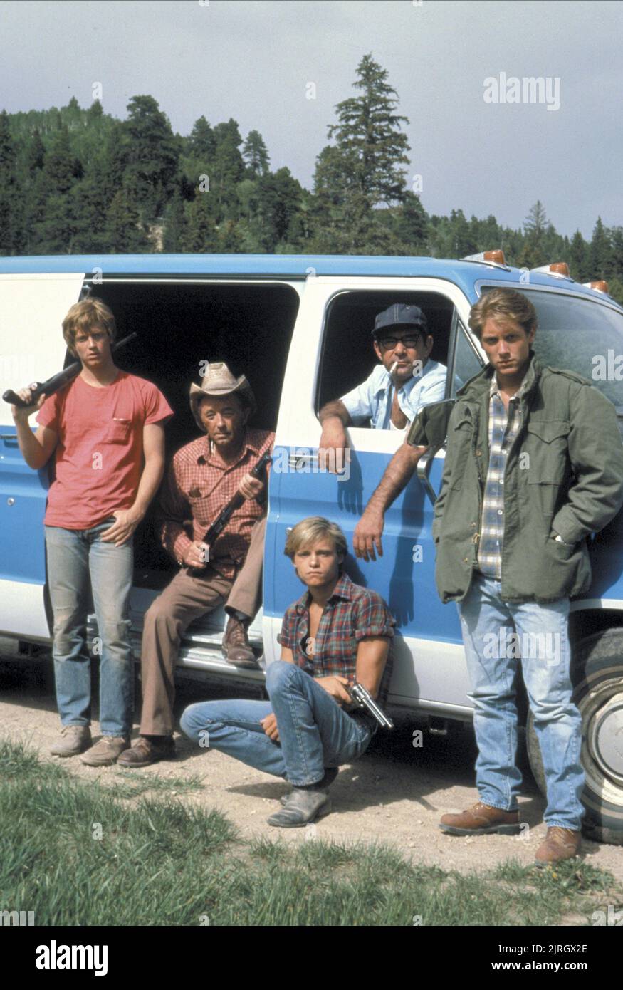 STOLTZ,MITCHUM,MARGOLIN,SPADER,KERWIN, EIN MÖRDER IN DER FAMILIE, 1983 Stockfoto