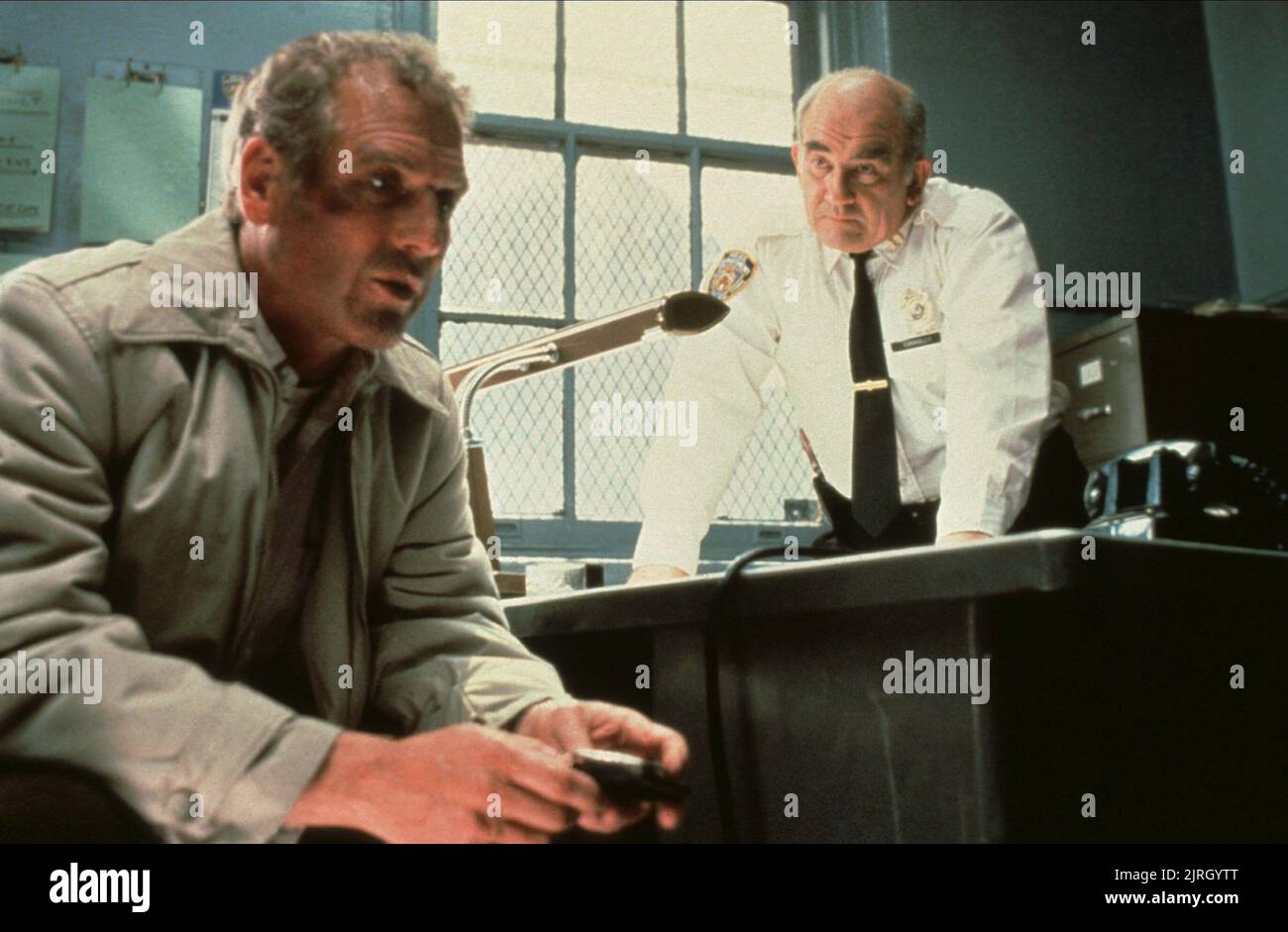 PAUL NEWMAN, EDWARD ASNER, FORT APACHE THE BRONX, 1981 Stockfoto