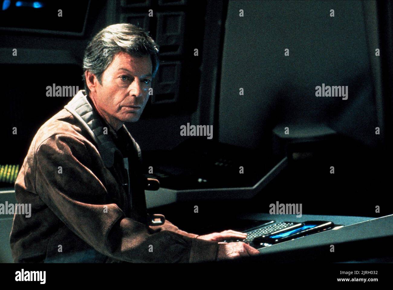 DEFOREST KELLEY (MCCOY 'BONES'), STAR TREK V: THE FINAL FRONTIER, 1989 Stockfoto