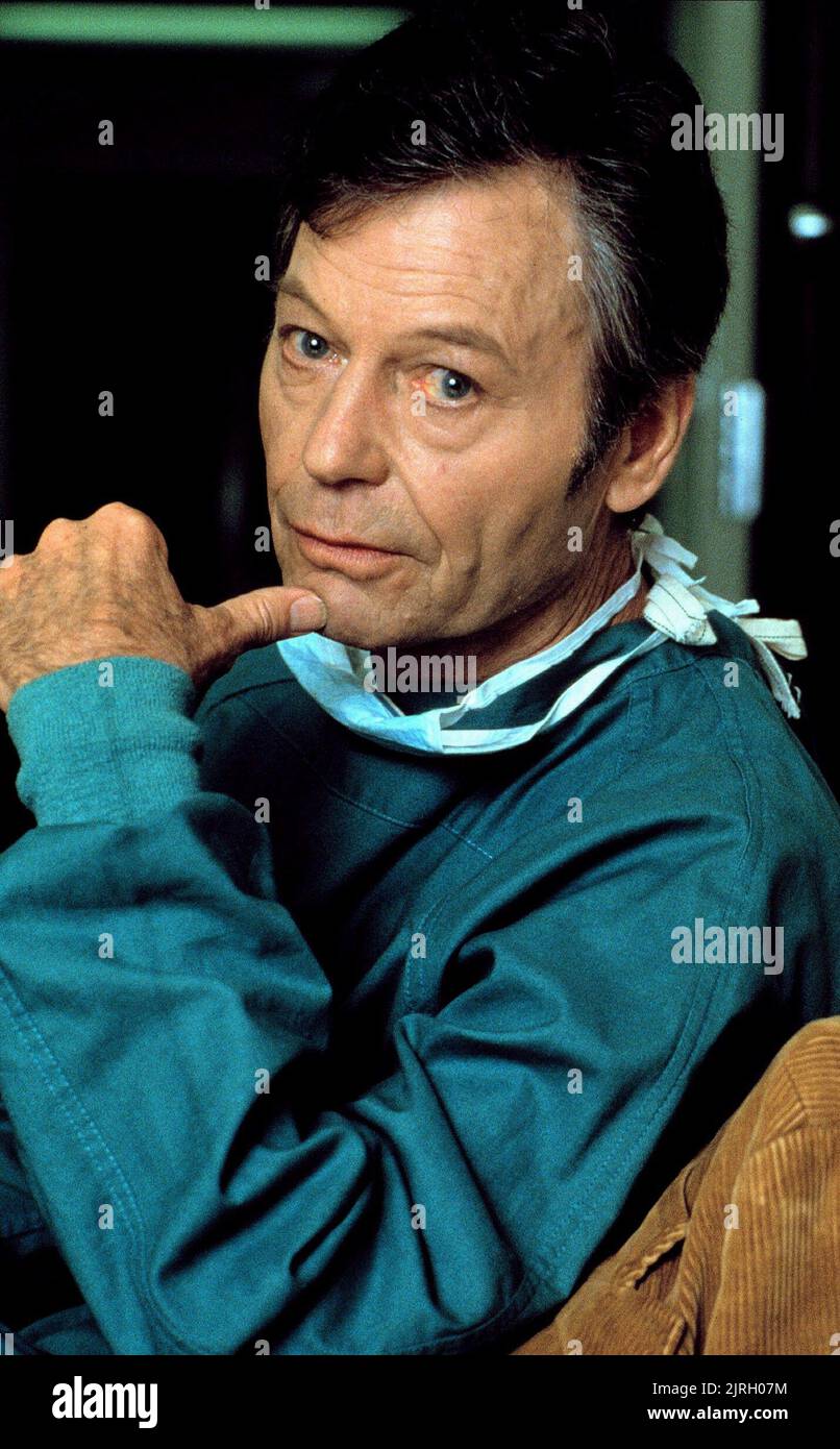DEFOREST KELLEY (MCCOY 'BONES'), STAR TREK V: THE FINAL FRONTIER, 1989 Stockfoto