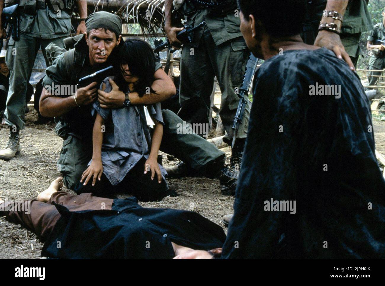 TOM BERENGER, PLATOON, 1986 Stockfoto