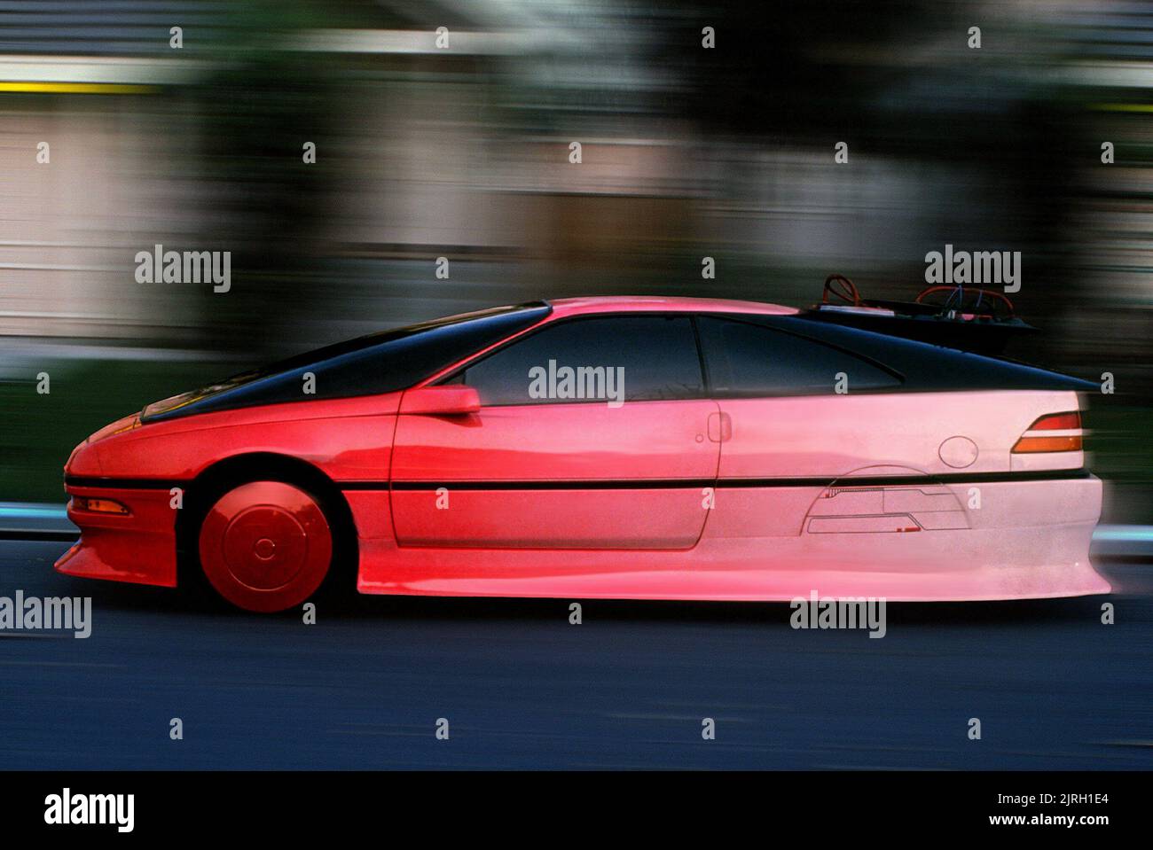 FUTURISTISCHES AUTO, ZURÜCK IN DIE ZUKUNFT TEIL II, 1989 Stockfoto