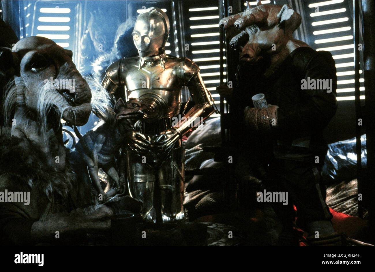 ANTHONY DANIELS, STAR WARS: EPISODE VI - RÜCKKEHR DER JEDI, 1983 Stockfoto