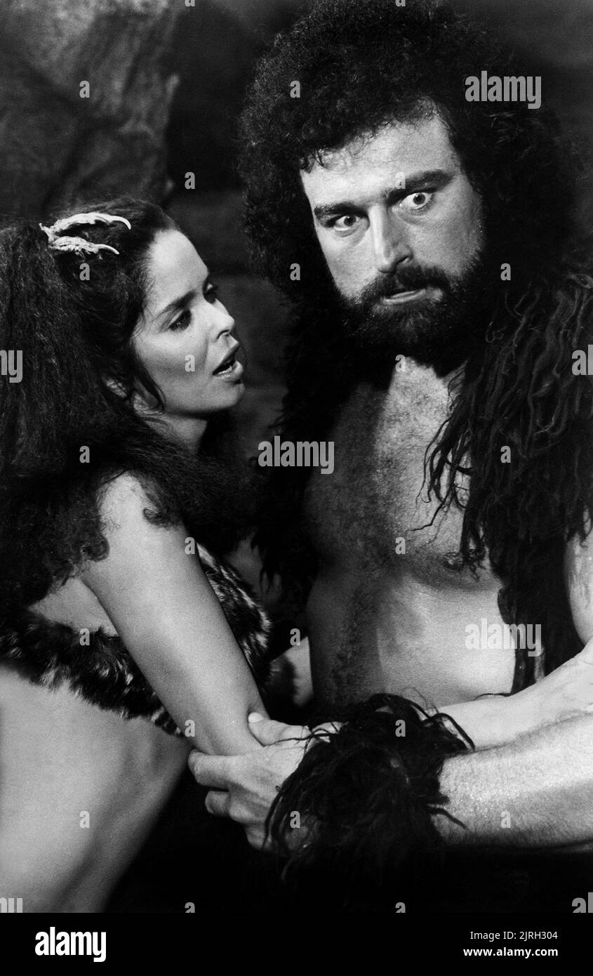 BARBARA BACH, John MATUSZAK, CAVEMAN, 1981 Stockfoto
