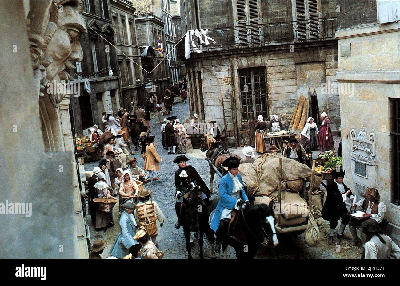 STREET SCENE, VALMONT, 1989 Stockfoto