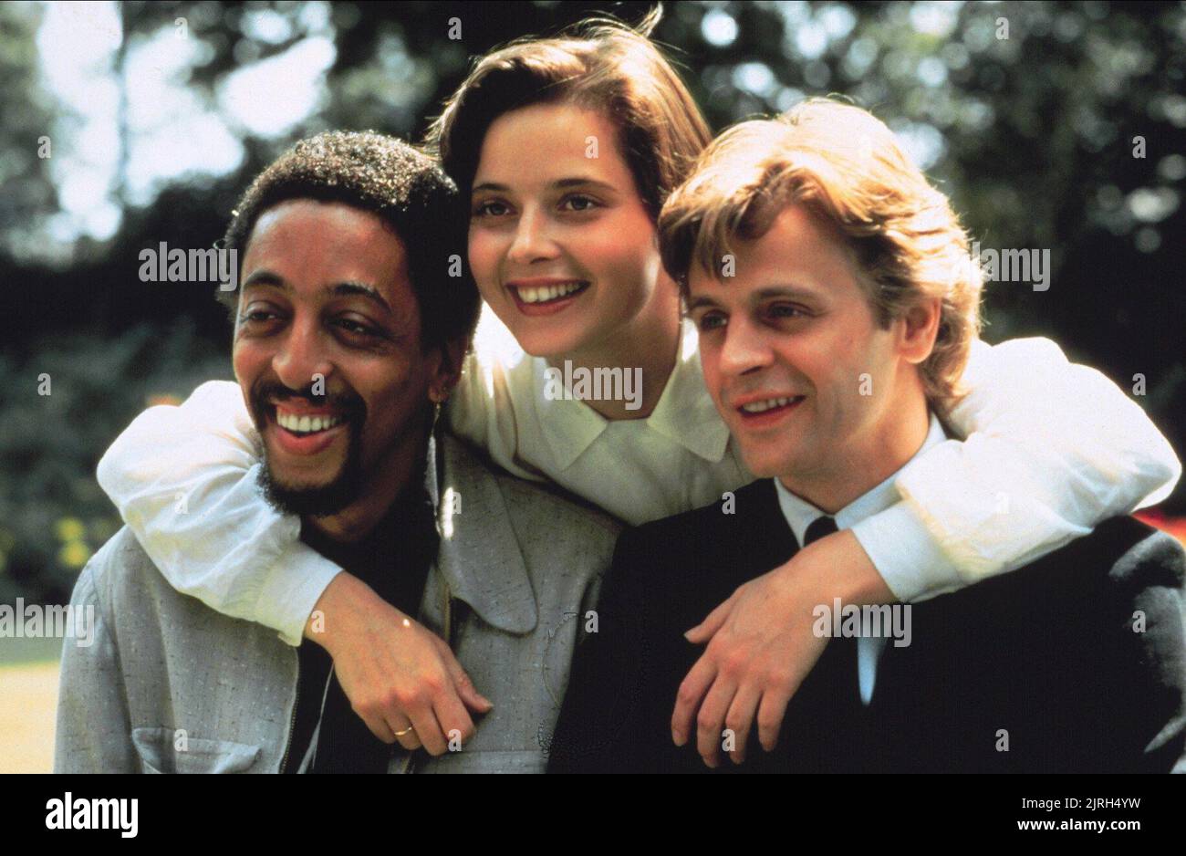 GREGORY HINES, Isabella Rossellini, Mikhail Baryshnikov, Weiße Nächte, 1985 Stockfoto