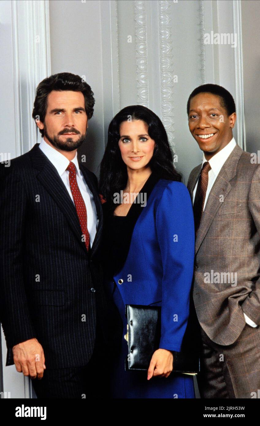 NATHAN COOK, CONNIE SELLECCA, James Brolin, HOTEL, 1983 Stockfoto