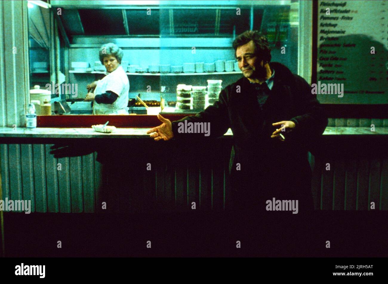 PETER FALK, WINGS OF DESIRE, 1987 Stockfoto