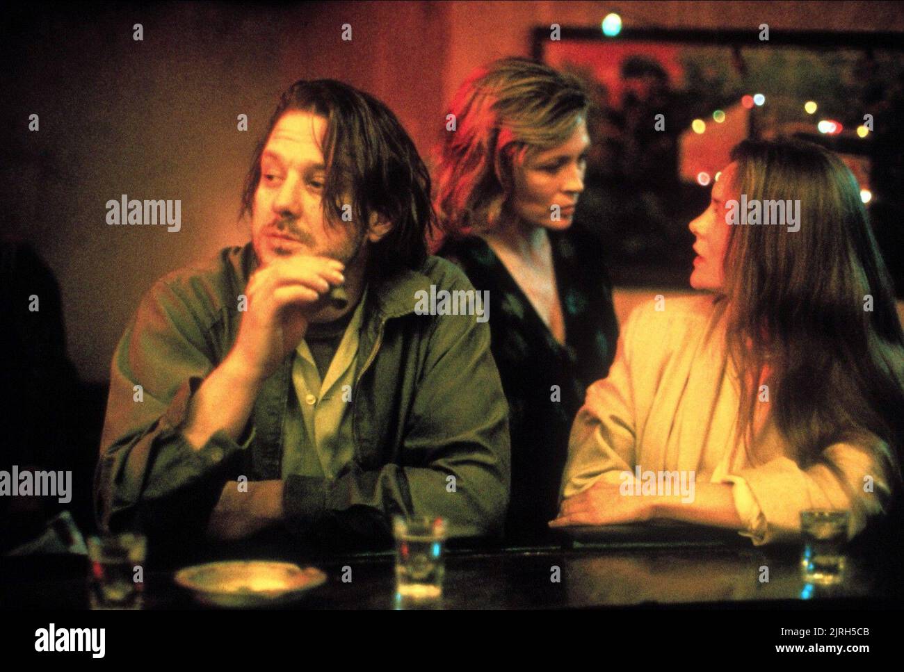 MICKEY ROURKE, Faye Dunaway, ALICE KRIGE, BARFLY, 1987 Stockfoto