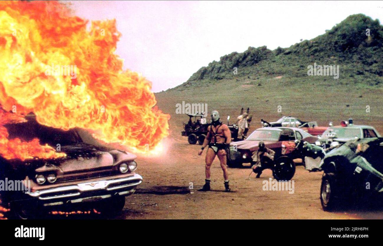 Banditen, MAD MAX 2: Der Road Warrior, 1981 Stockfoto
