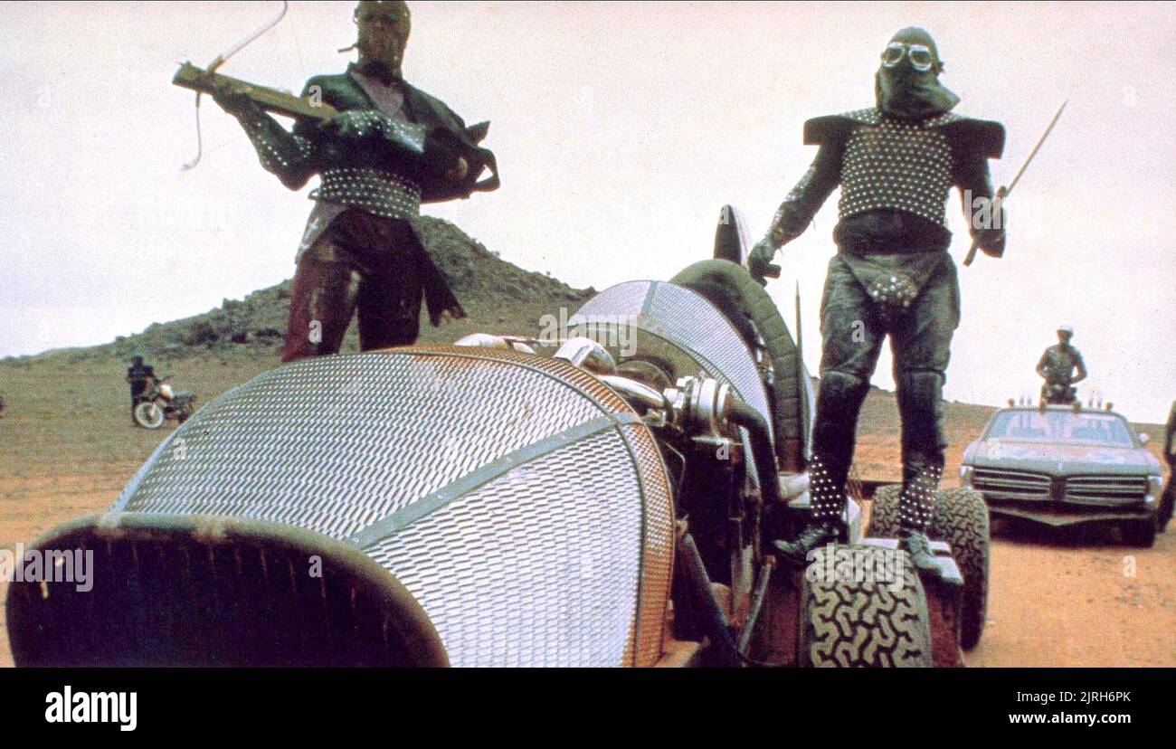Banditen, MAD MAX 2: Der Road Warrior, 1981 Stockfoto
