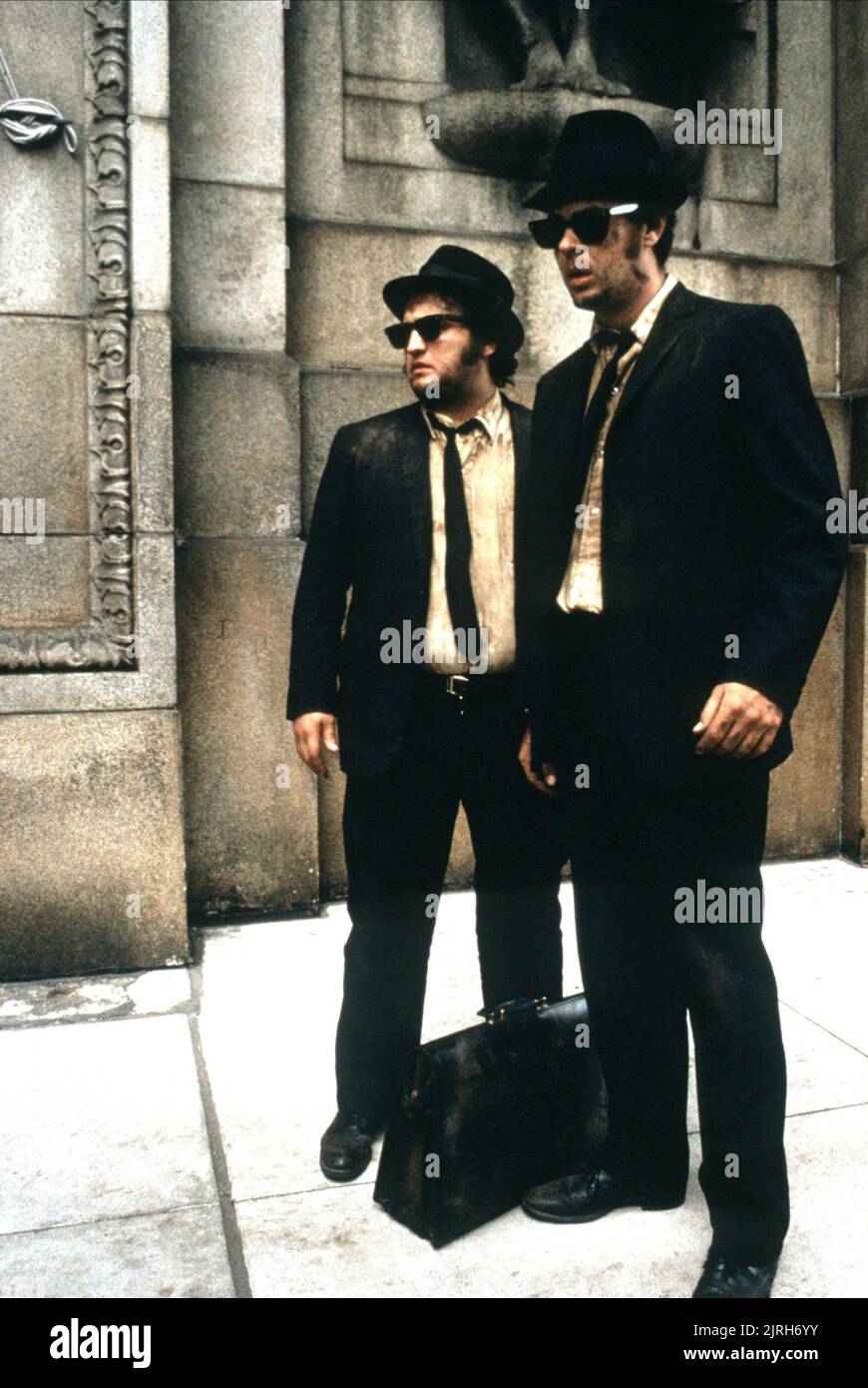 JOHN BELUSHI, Dan Aykroyd, Blues Brothers, 1980 Stockfoto