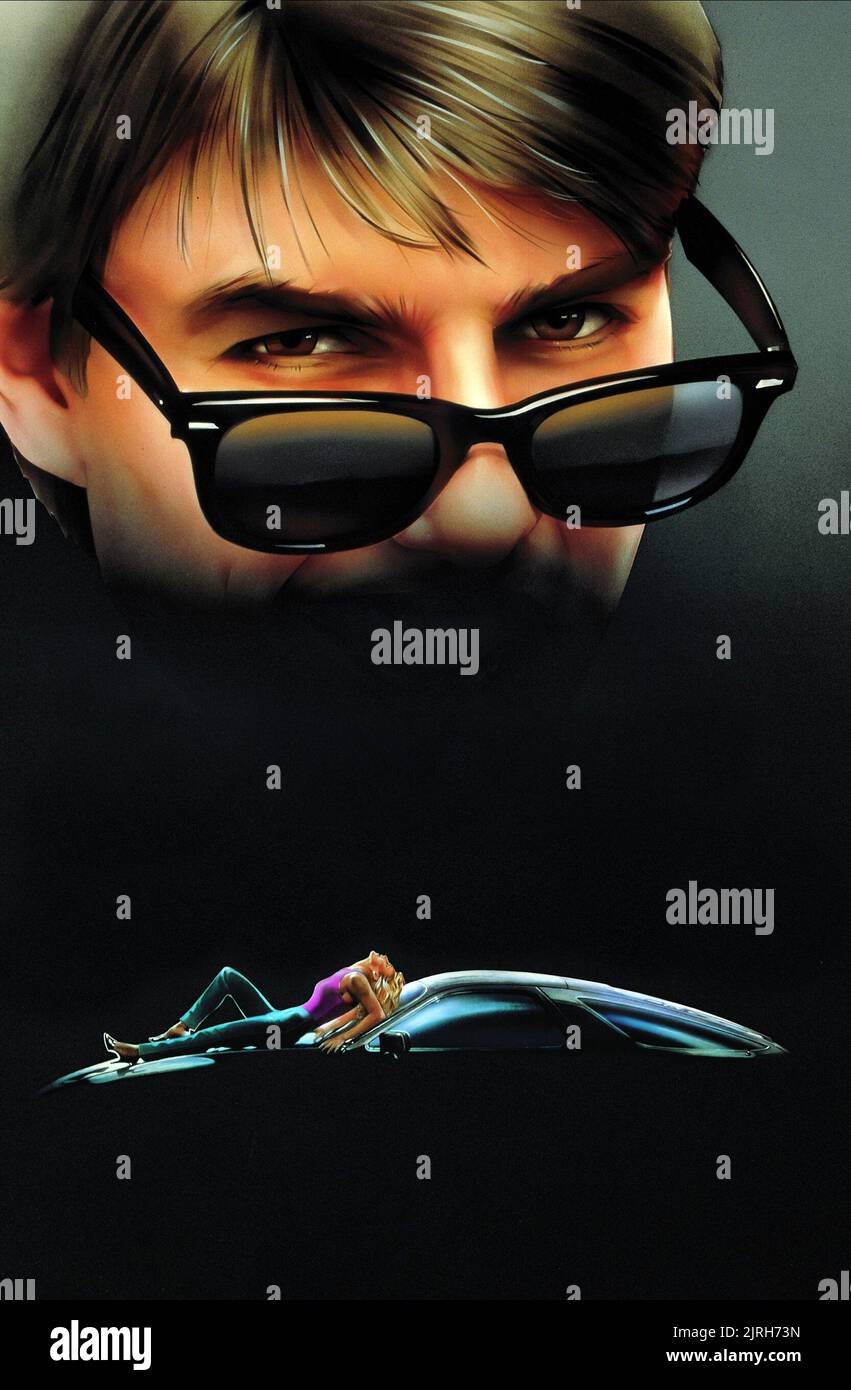 FILMPLAKAT, RISKANTES GESCHÄFT, 1983 Stockfoto