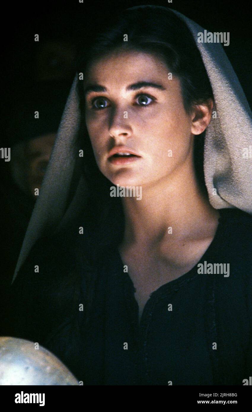 DEMI MOORE, DAS SIEBTE ZEICHEN, 1988 Stockfoto