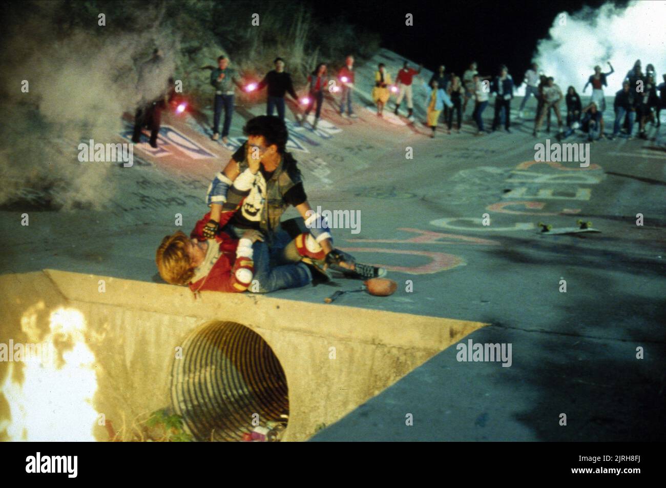 JOSH BROLIN, ROBERT RUSLER, THRASHIN', 1986 Stockfoto