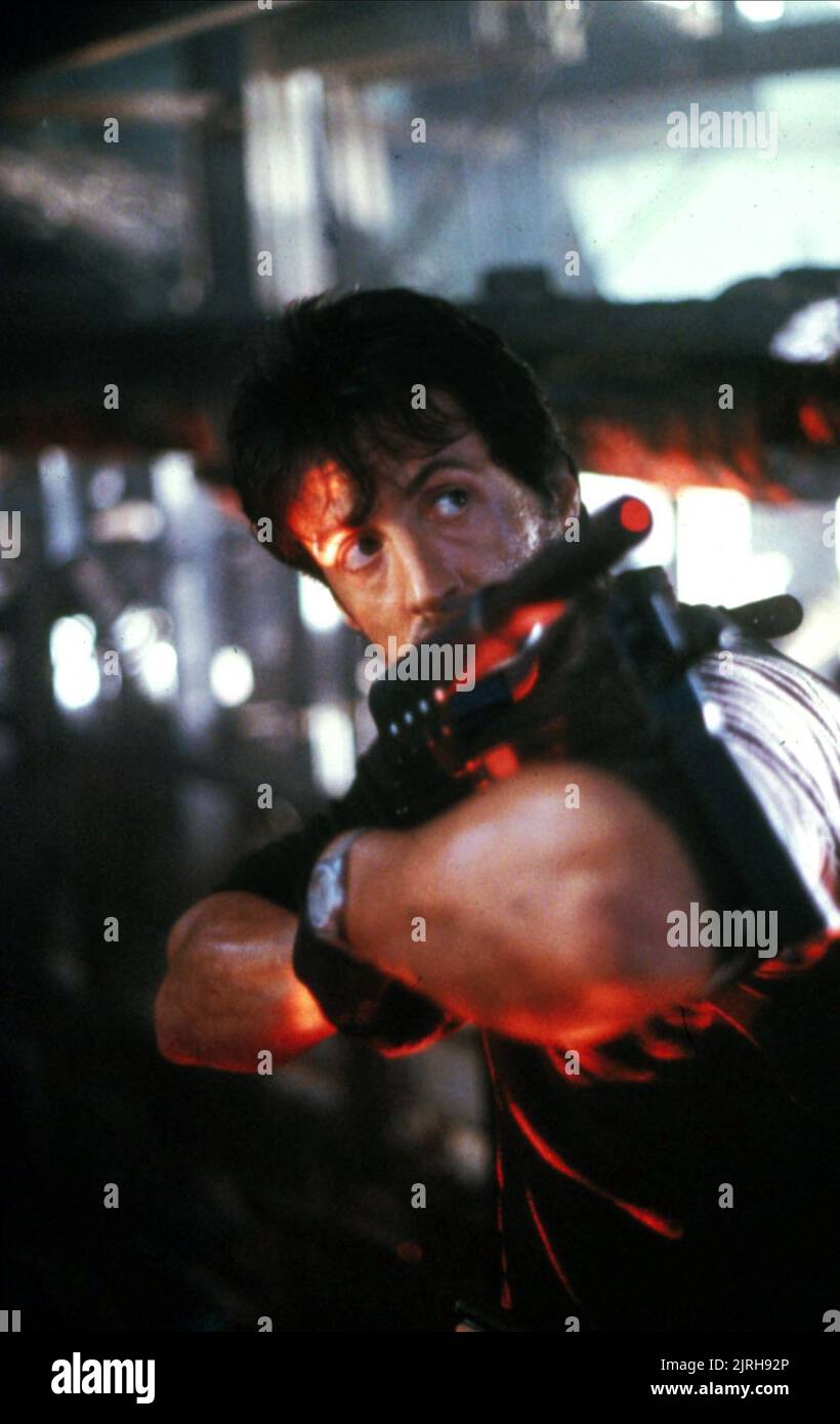 SYLVESTER STALLONE, Kobra, 1986 Stockfoto