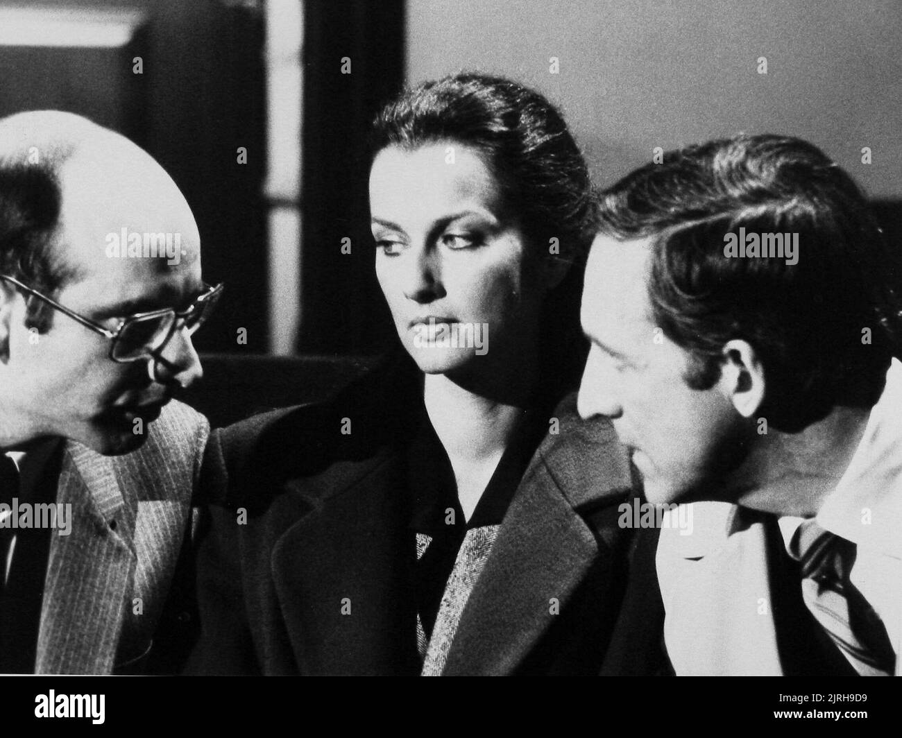 GEORGE WYNER, VERONICA HAMEL, DANIEL J. TRAVANTI, HILL STREET BLUES, 1984 Stockfoto