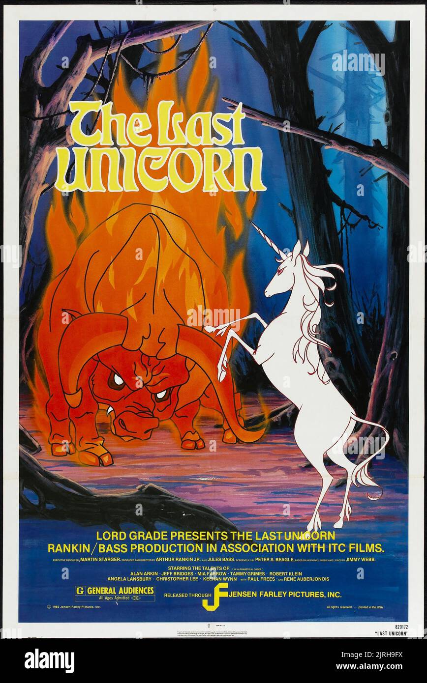 Das Letzte Einhorn Ganzer Film Deutsch 1982 Einhorn poster -Fotos und -Bildmaterial in hoher Auflösung – Alamy