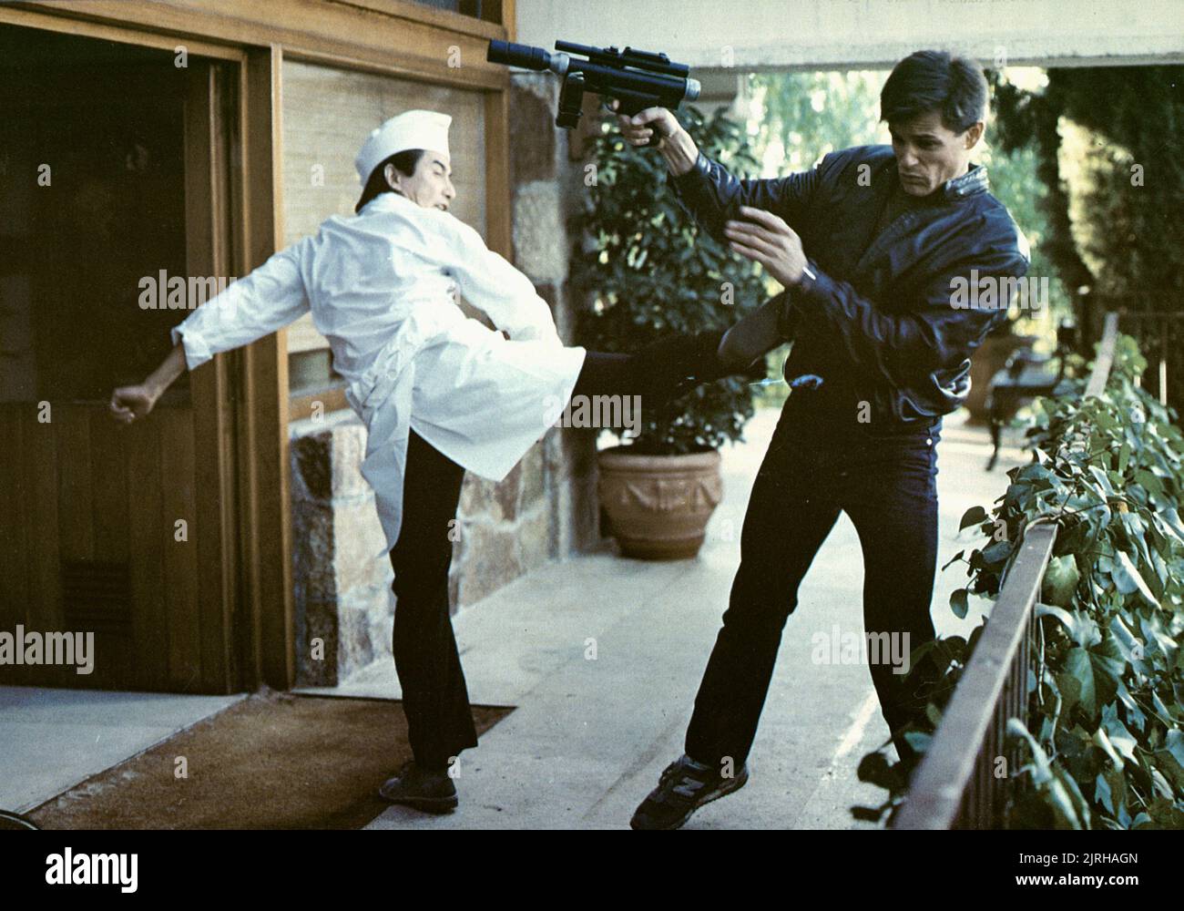 MICHAEL PARE, INSTANT JUSTICE, 1986 Stockfoto