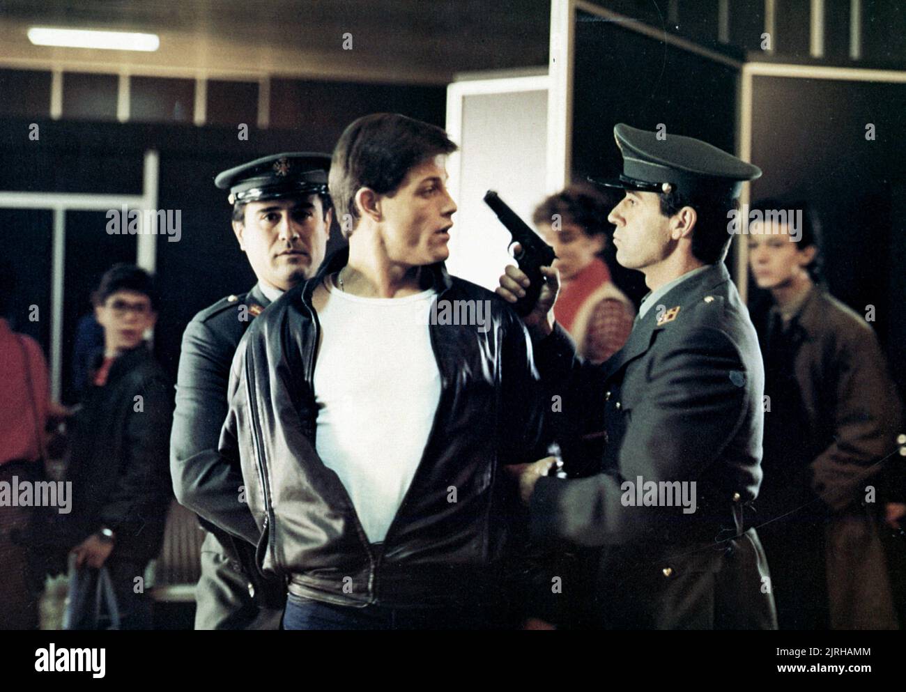 SZENE MIT MICHAEL PARE, INSTANT JUSTICE, 1986 Stockfoto