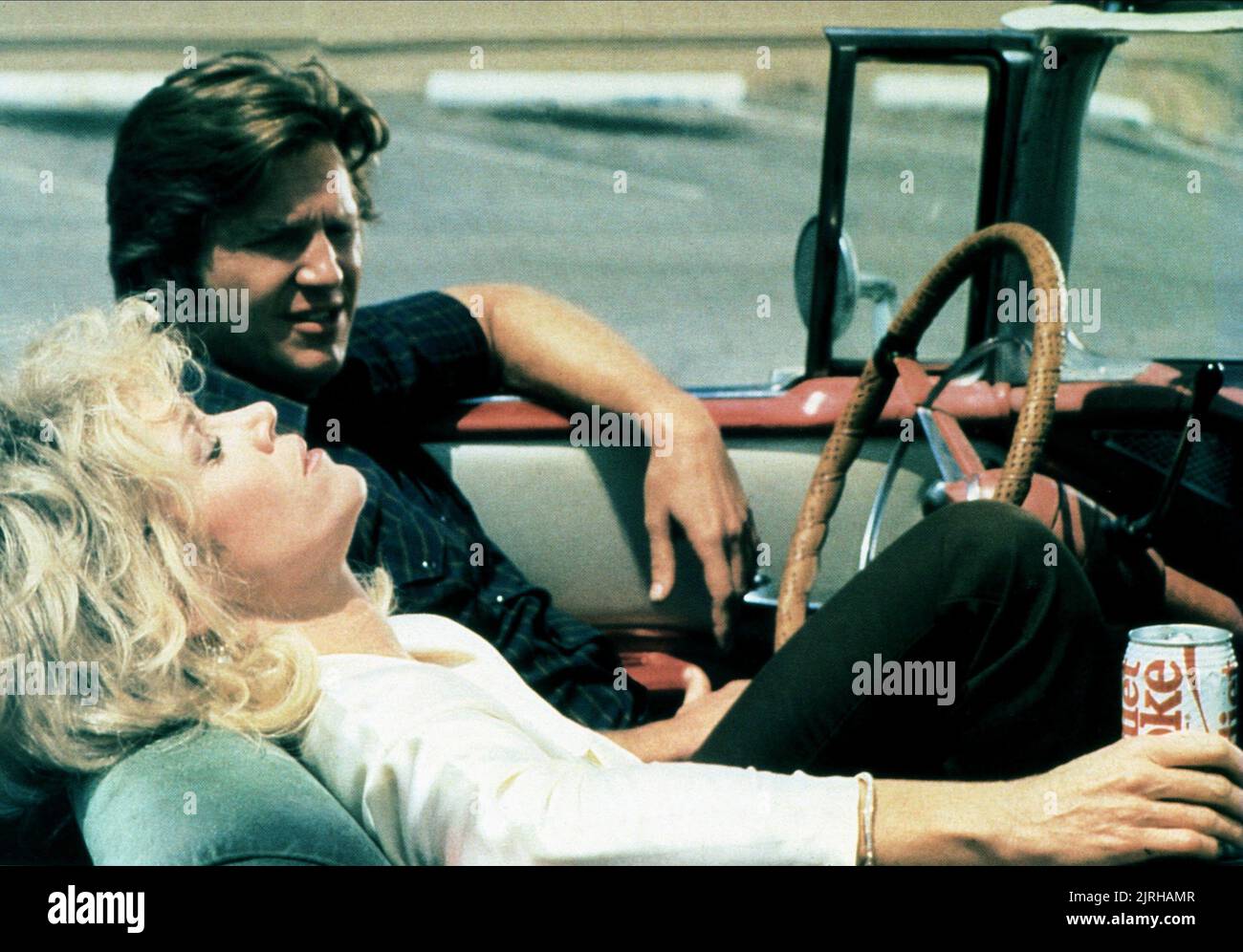 JANE FONDA, Jeff Bridges, der Morgen danach, 1986 Stockfoto