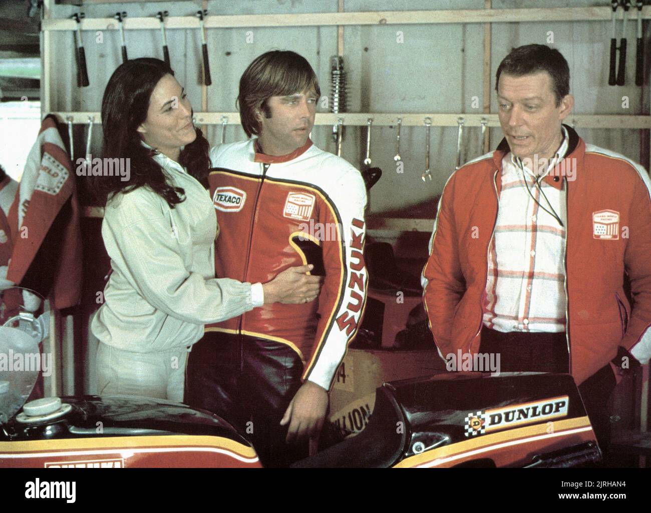 CRISTINA RAINES, Beau Bridges, ED BISHOP, SILVER DREAM RACER, 1980 Stockfoto