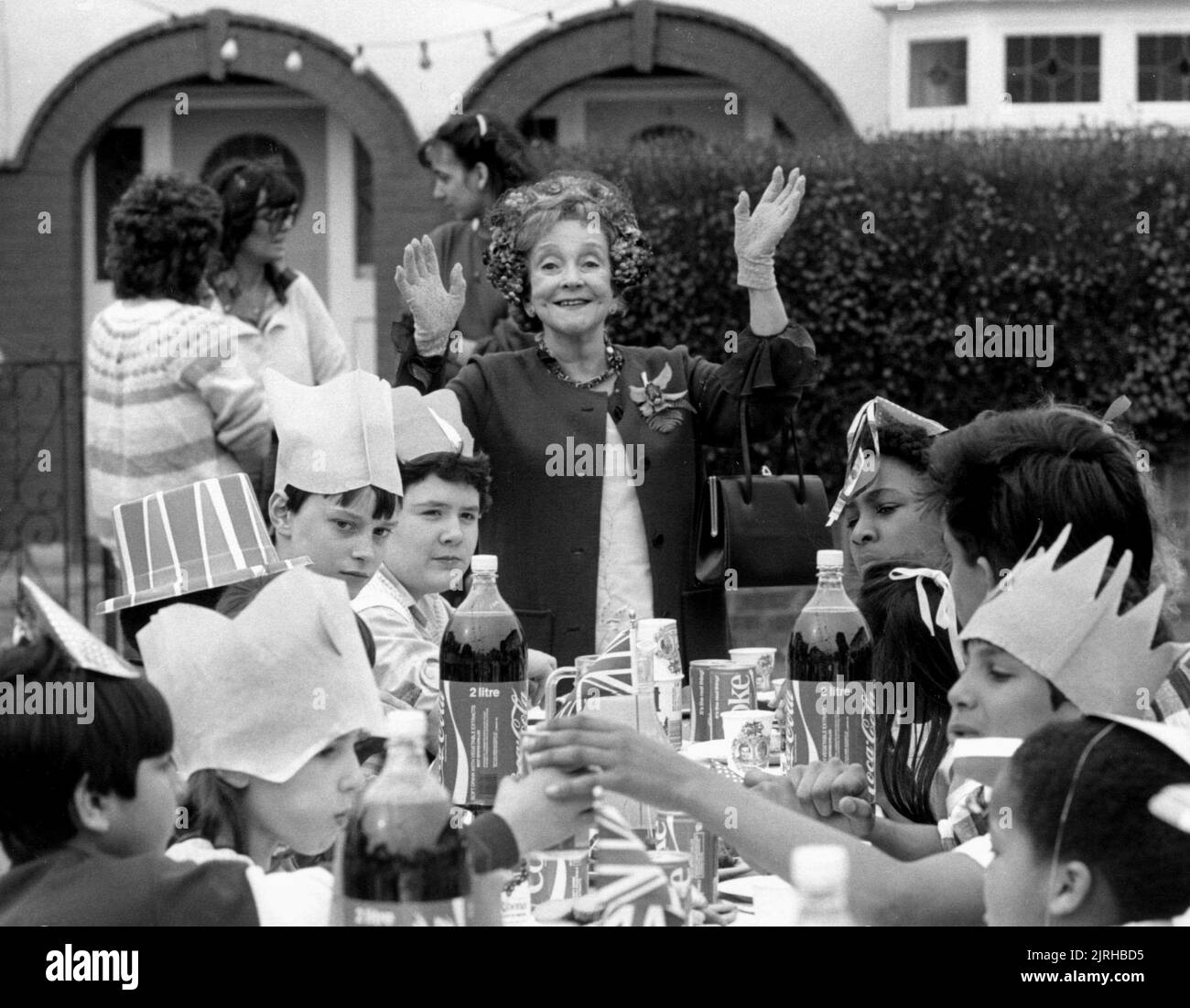 BERYL REID, DAS GEHEIME TAGEBUCH DES ADRIAN MOLE, 1985 Stockfoto