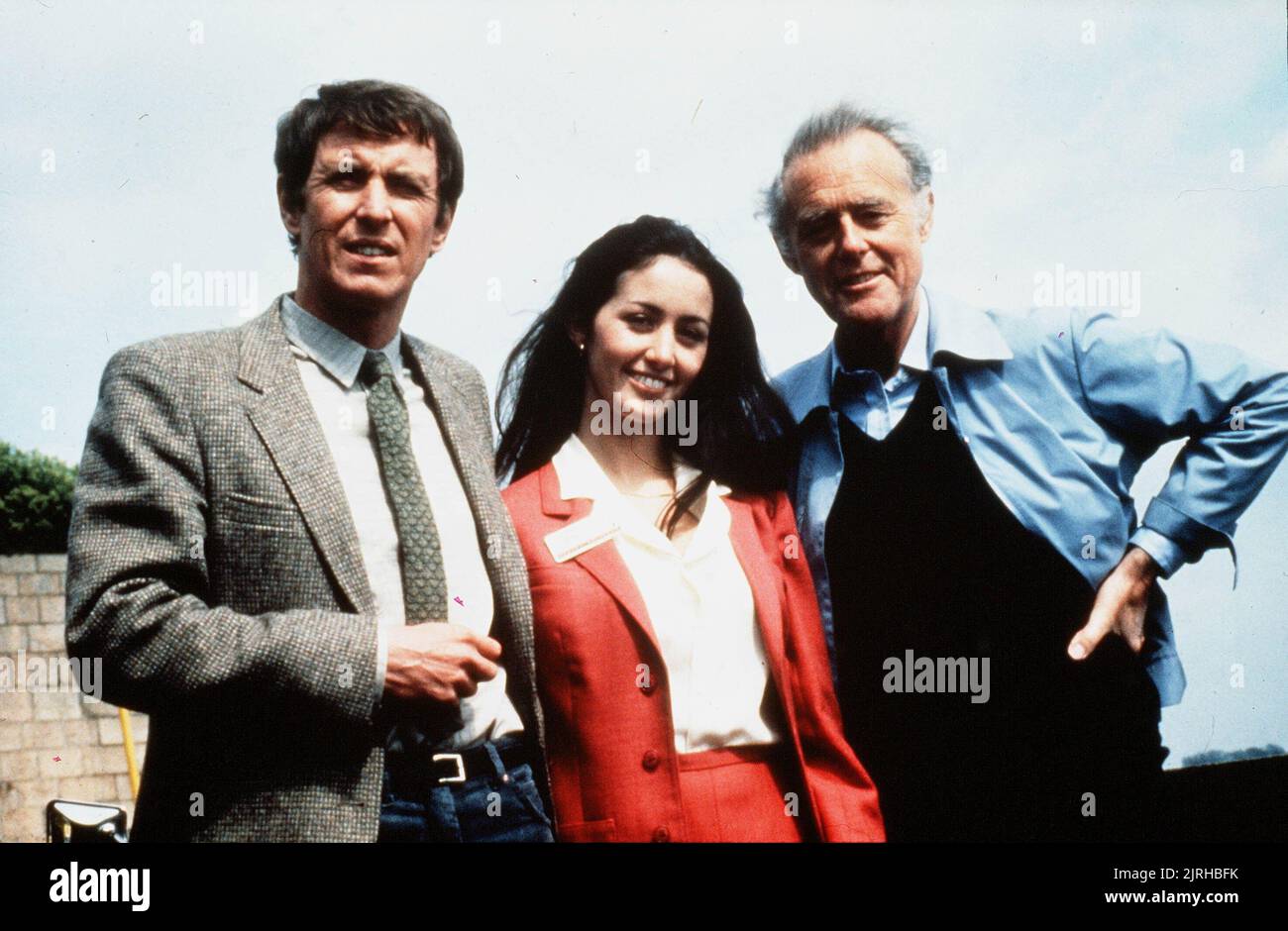 JOHN NETTLES, THERESE LIOTARD, TERRENCE ALEXANDER, Bergerac, 1987 Stockfoto