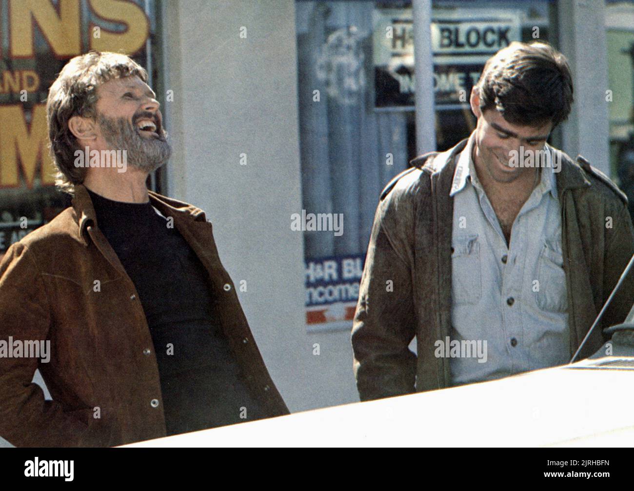 Behandeln WILLIAMS, Kris Kristofferson, FLASHPOINT, 1984 Stockfoto