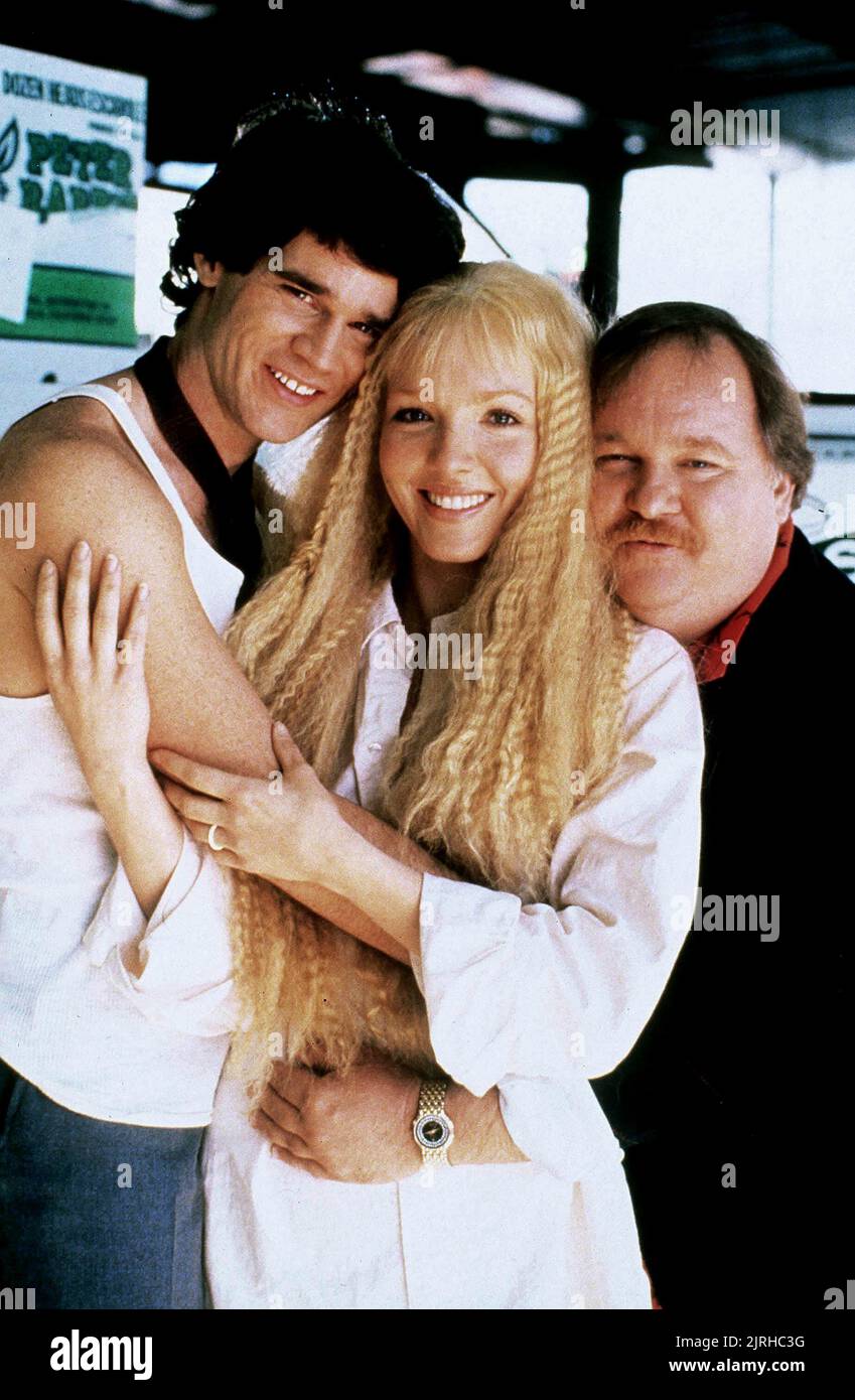 TODD WARNUNG, AMY YASBECK, DONOVAN SCOTT, SPLASH, 1988 Stockfoto