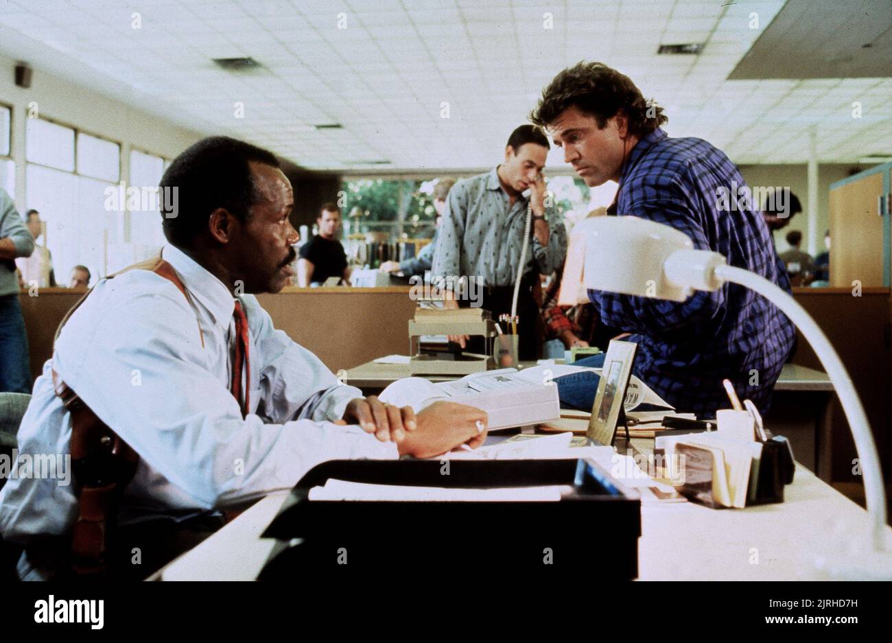 DANNY GLOVER, MEL GIBSON, Lethal Weapon 2, 1989 Stockfoto