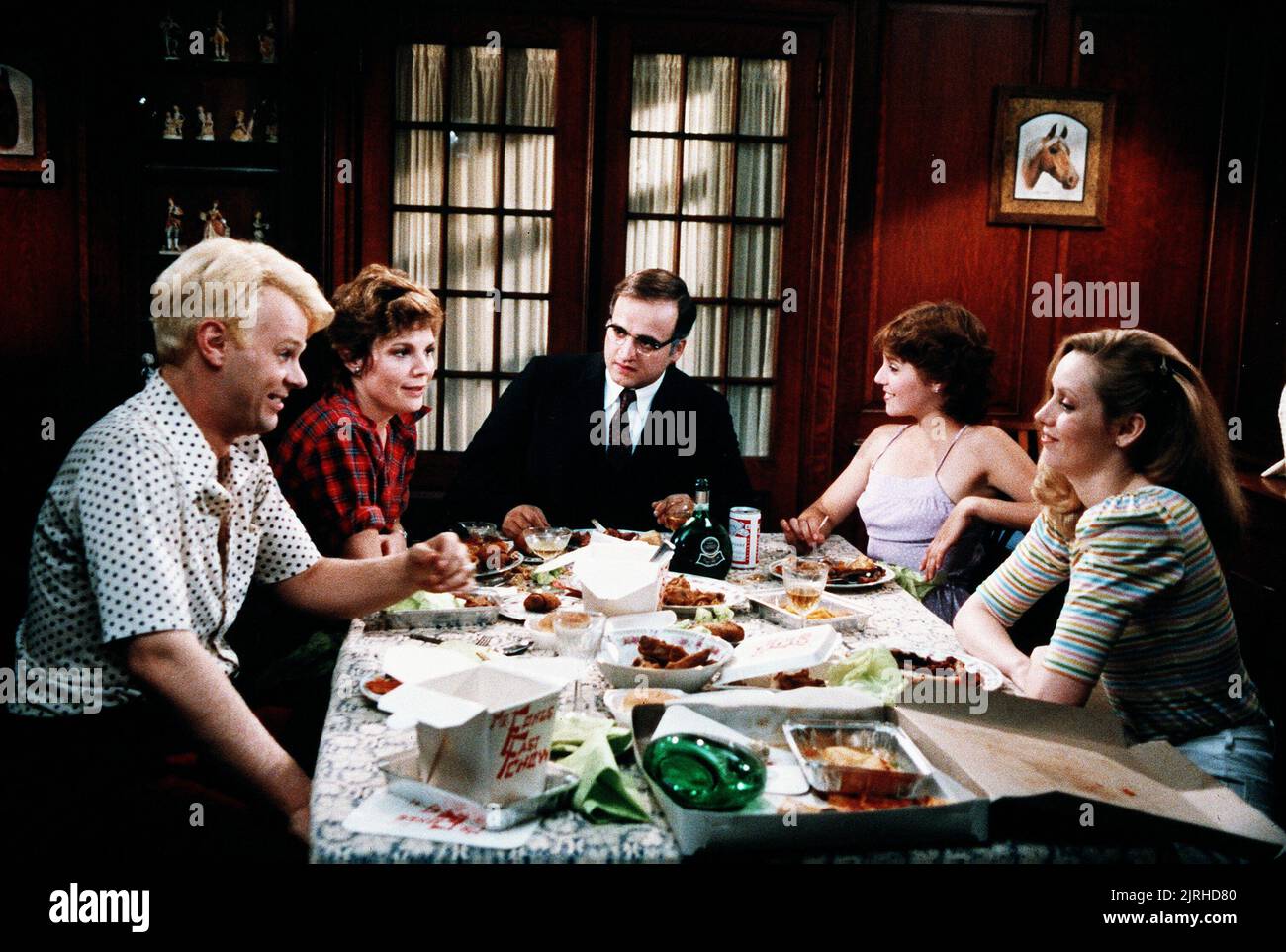 DAN AYKROYD, KATHRYN WALKER, John BELUSHI, Lauren-MARIE TAYLOR, CATHY MORIARTY, Nachbarn, 1981 Stockfoto