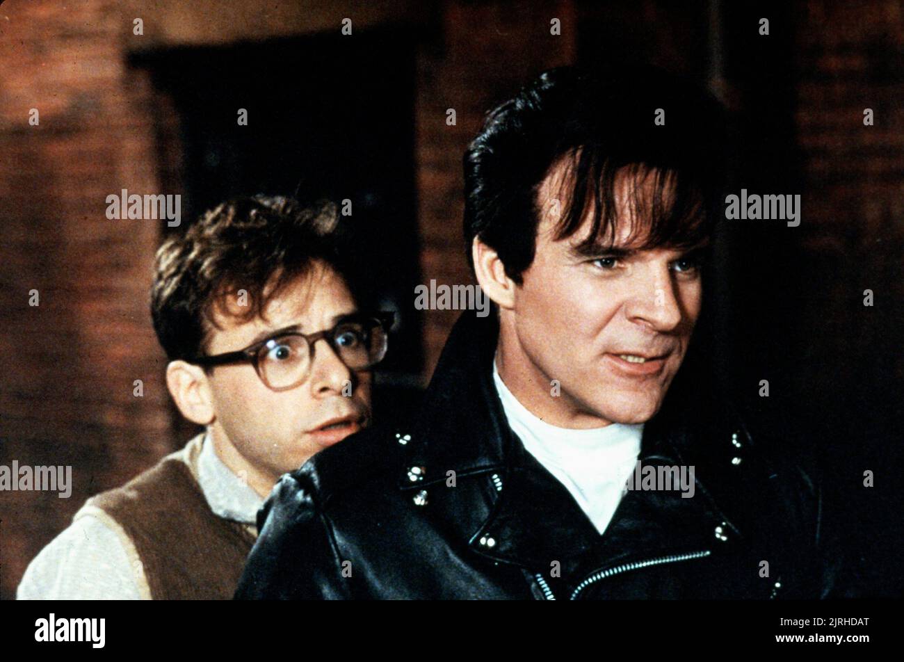 RICK MORANIS, Steve Martin, LITTLE SHOP von Schrecken, 1986 Stockfoto