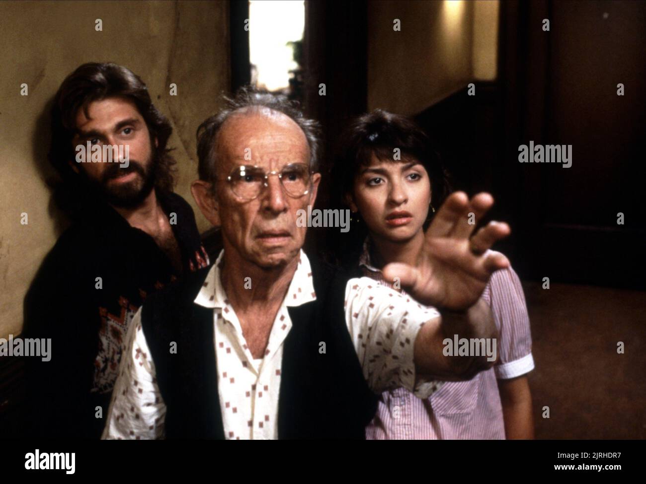 DENNIS BOUTSIKARIS, Hume Cronyn, ELIZABETH PENA, BATTERIEN NICHT IM LIEFERUMFANG ENTHALTEN, 1987 Stockfoto