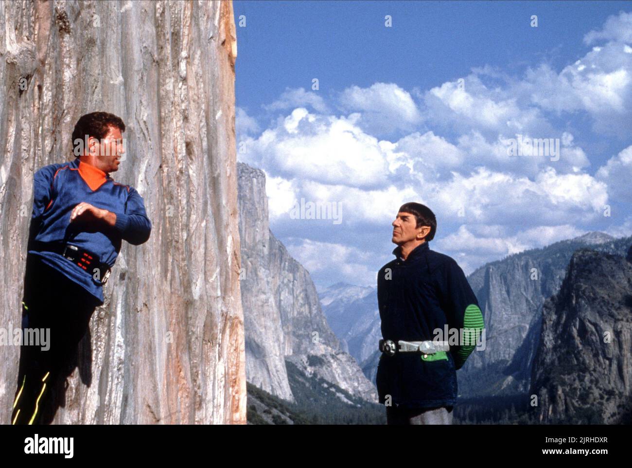 WILLIAM SHATNER, Leonard Nimoy, Star Trek V: The Final Frontier, 1989 Stockfoto