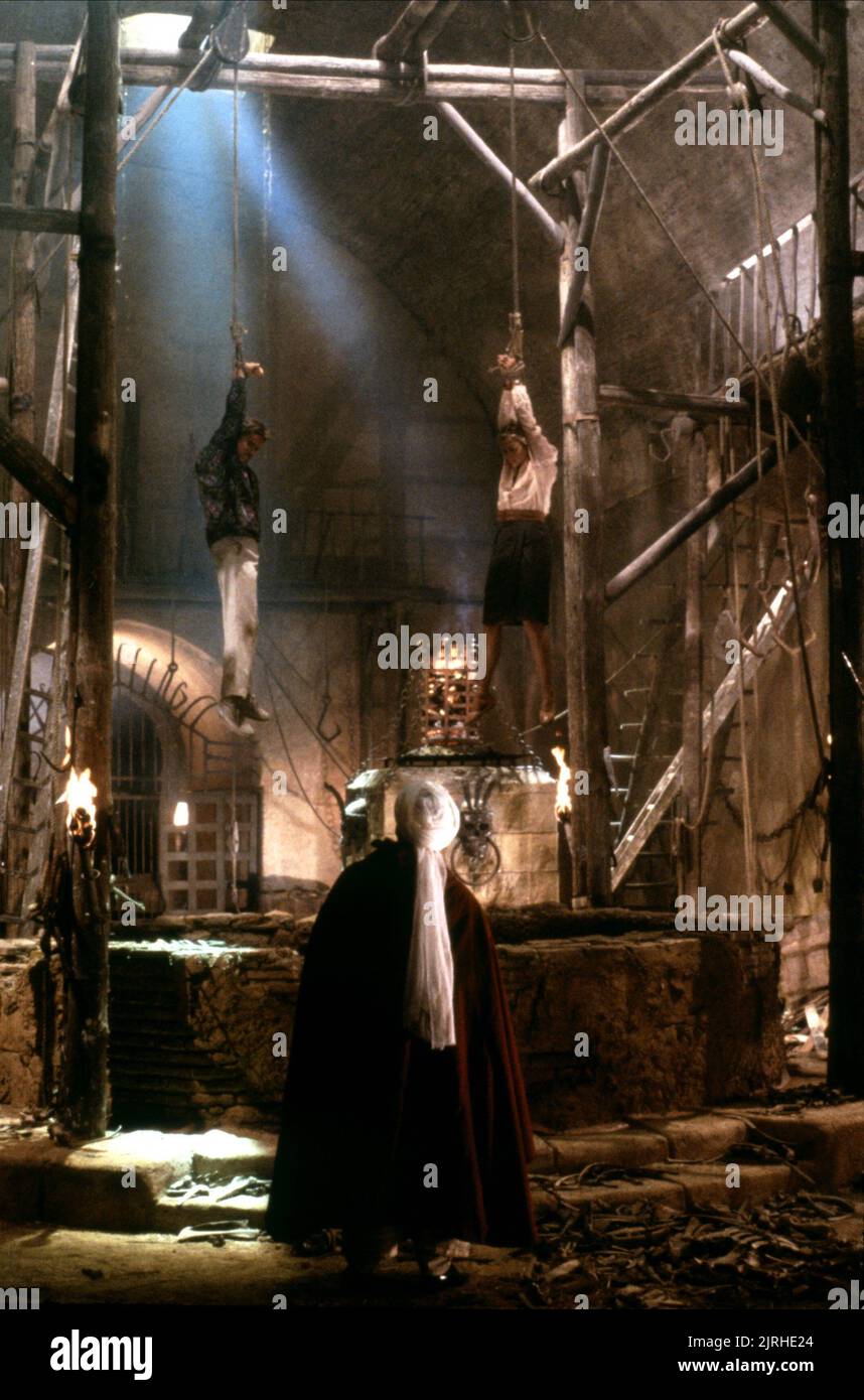 MICHAEL DOUGLAS, Kathleen Turner, THE JEWEL OF THE NILE, 1985 Stockfoto