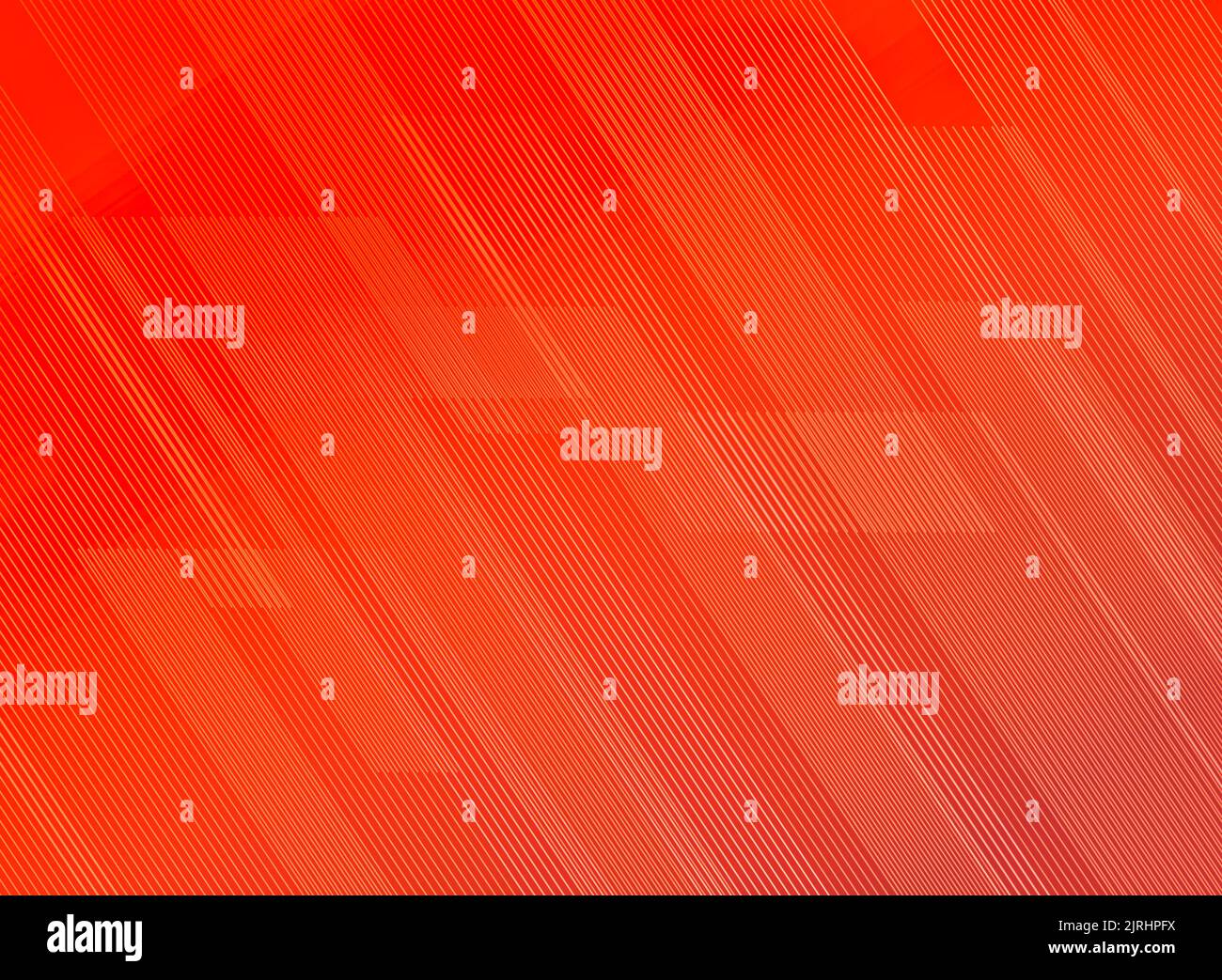 Abstrakte Linien Pattern Technology Gradienten auf rotem Hintergrund. Vector Illustration Stockfoto