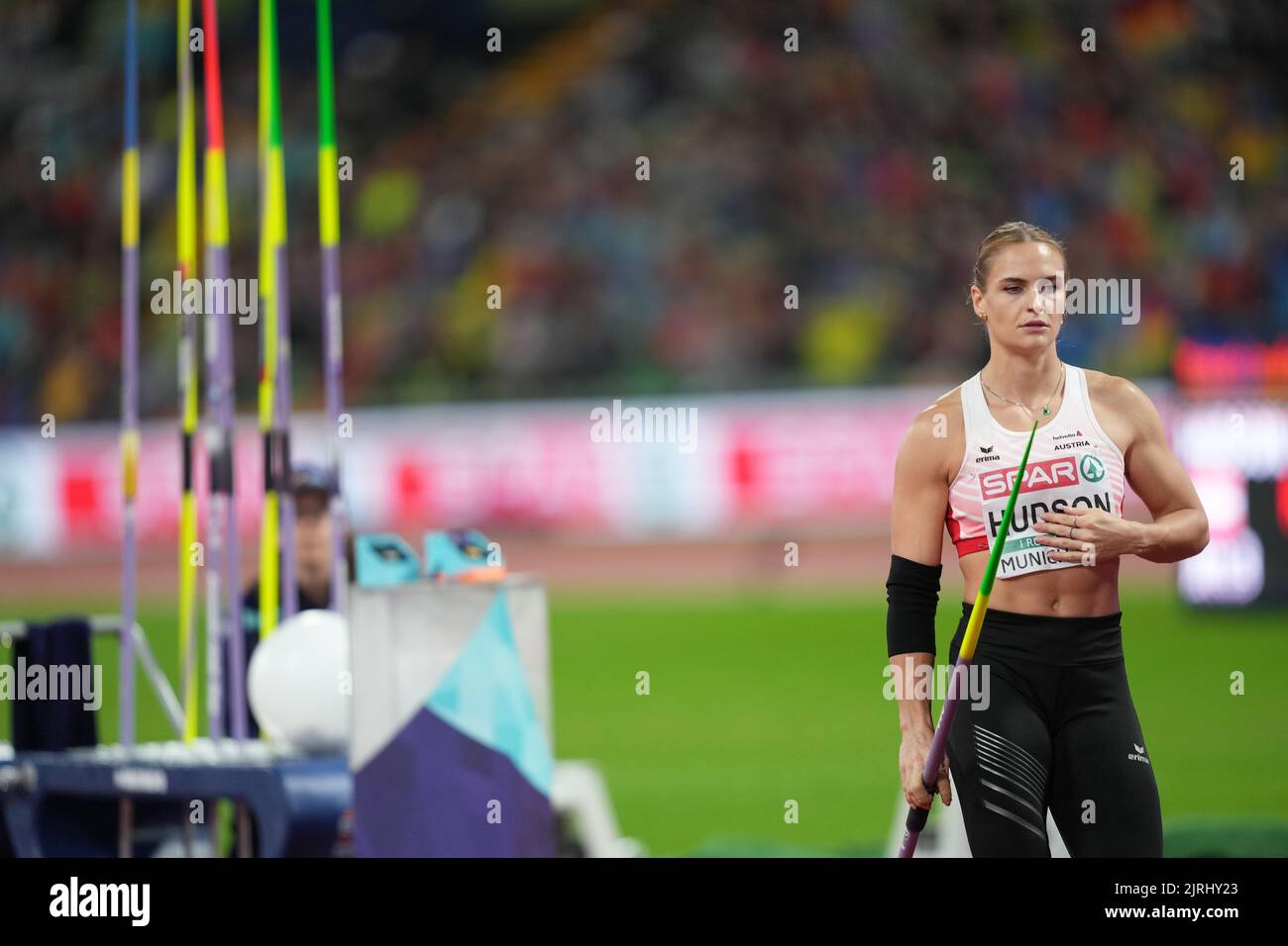 Victoria Hudson nimmt an der LeichtathletikEuropameisterschaft in