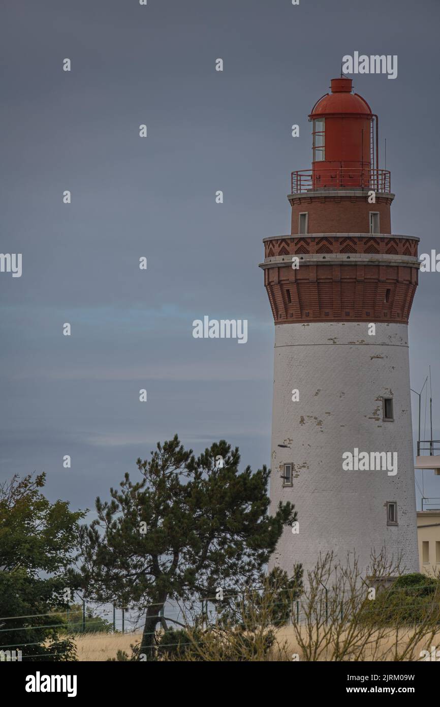 Ault Onival, le phare, la plage, Stockfoto